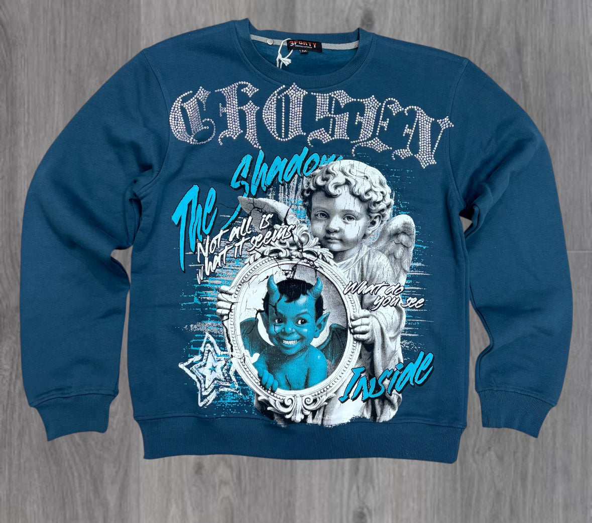 PC- The Shadow Crew Sweatshirt -Teal Blue