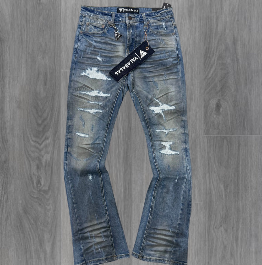 Valabasas - Graft Stacked Denim - Dirty Blue - 1117