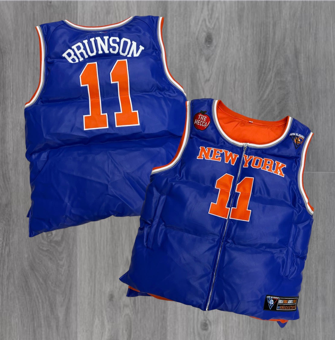 NY KNICKS PUFFER VEST