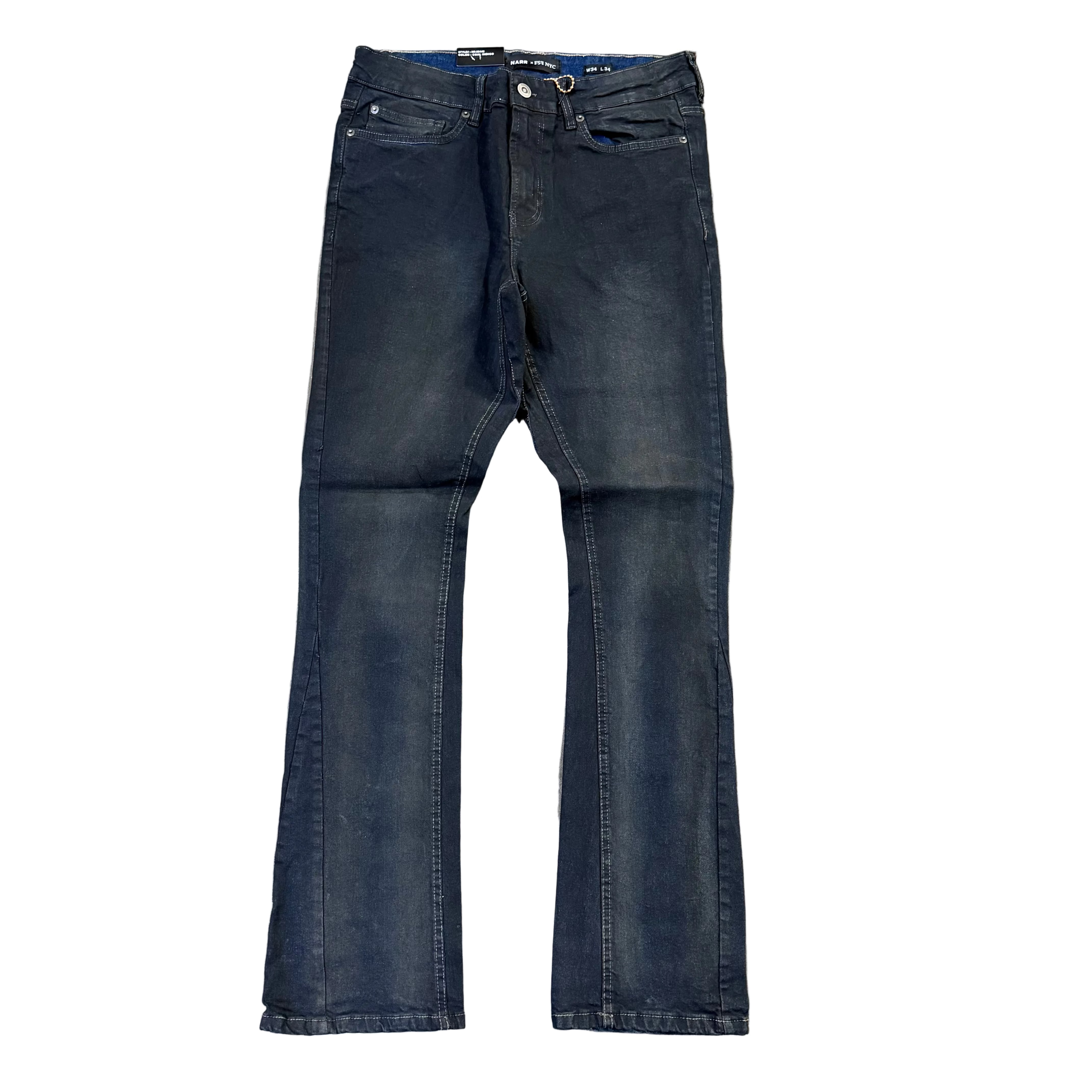NARR - Stacked Denim - Coal Indigo - 80445