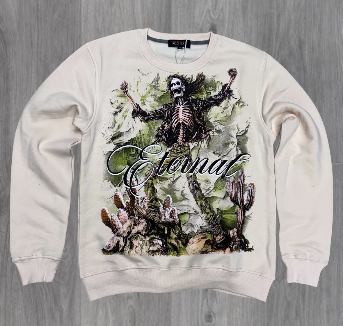 PC - Eternal Crew sweatshirt - Cream