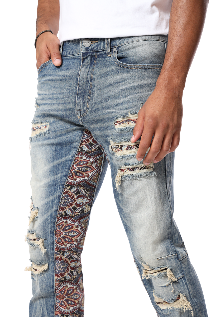 Rise Tapestry Denim Eysnb 24747