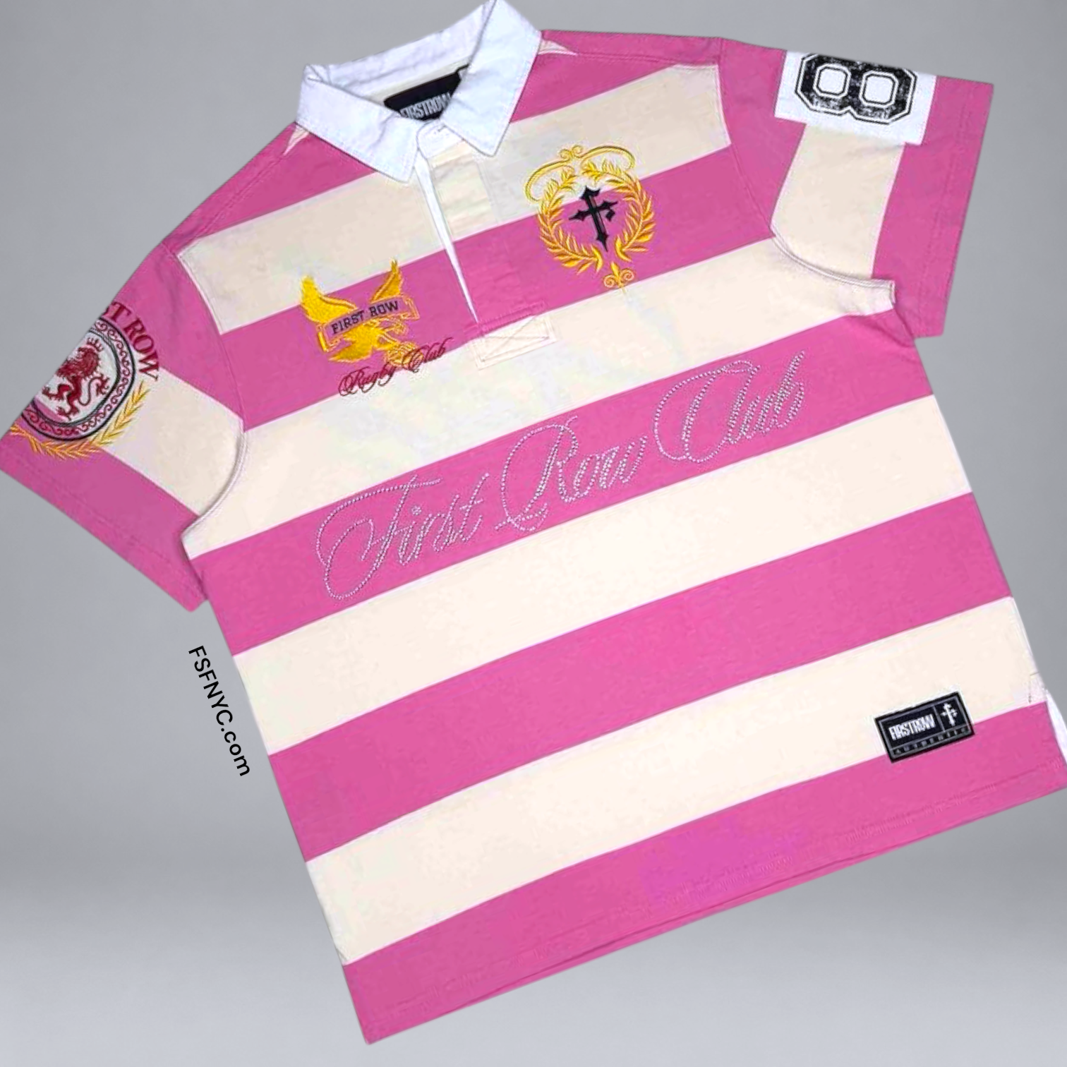 FR - Reset Rise Polo Shirt - Pink 1004