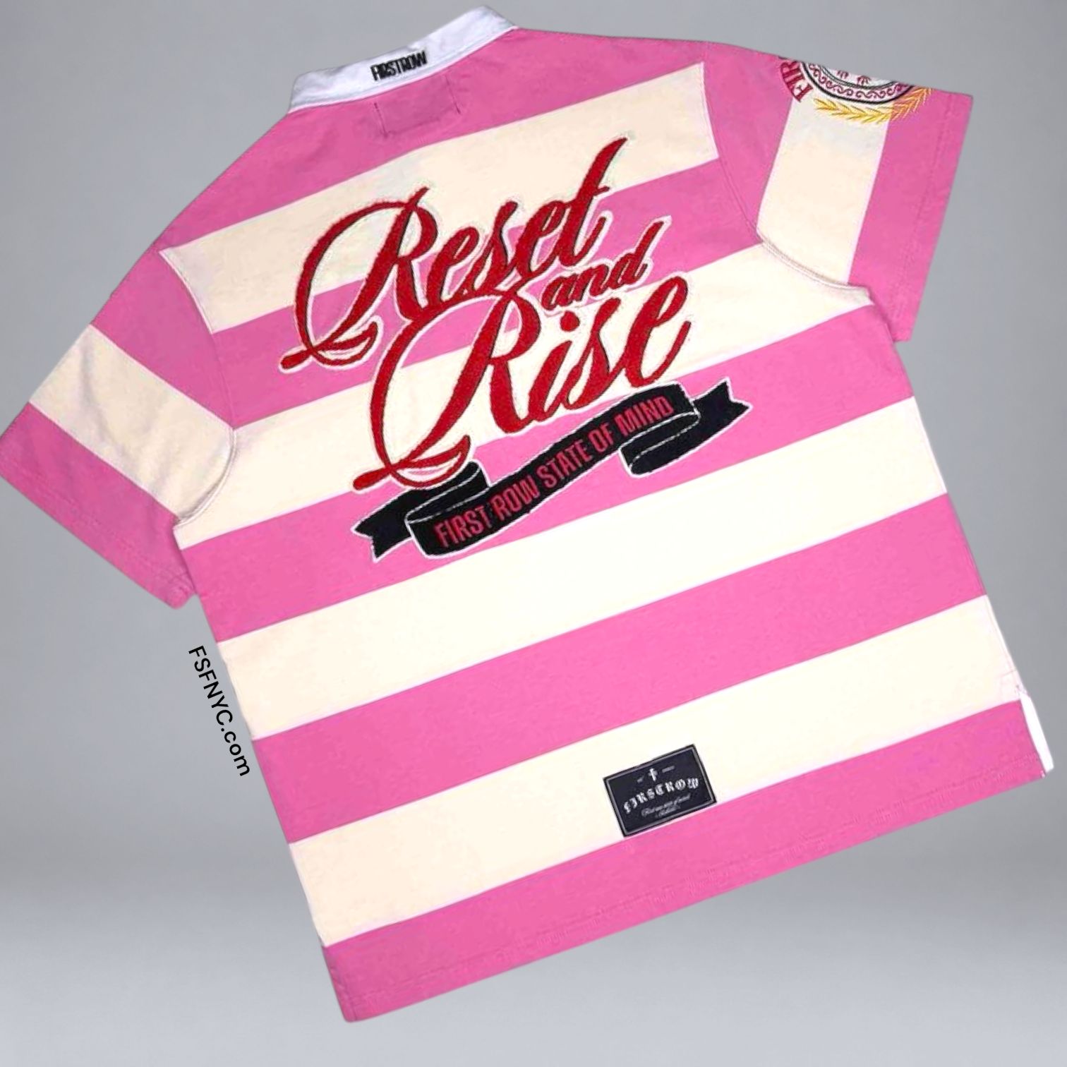 FR - Reset Rise Polo Shirt - Pink 1004