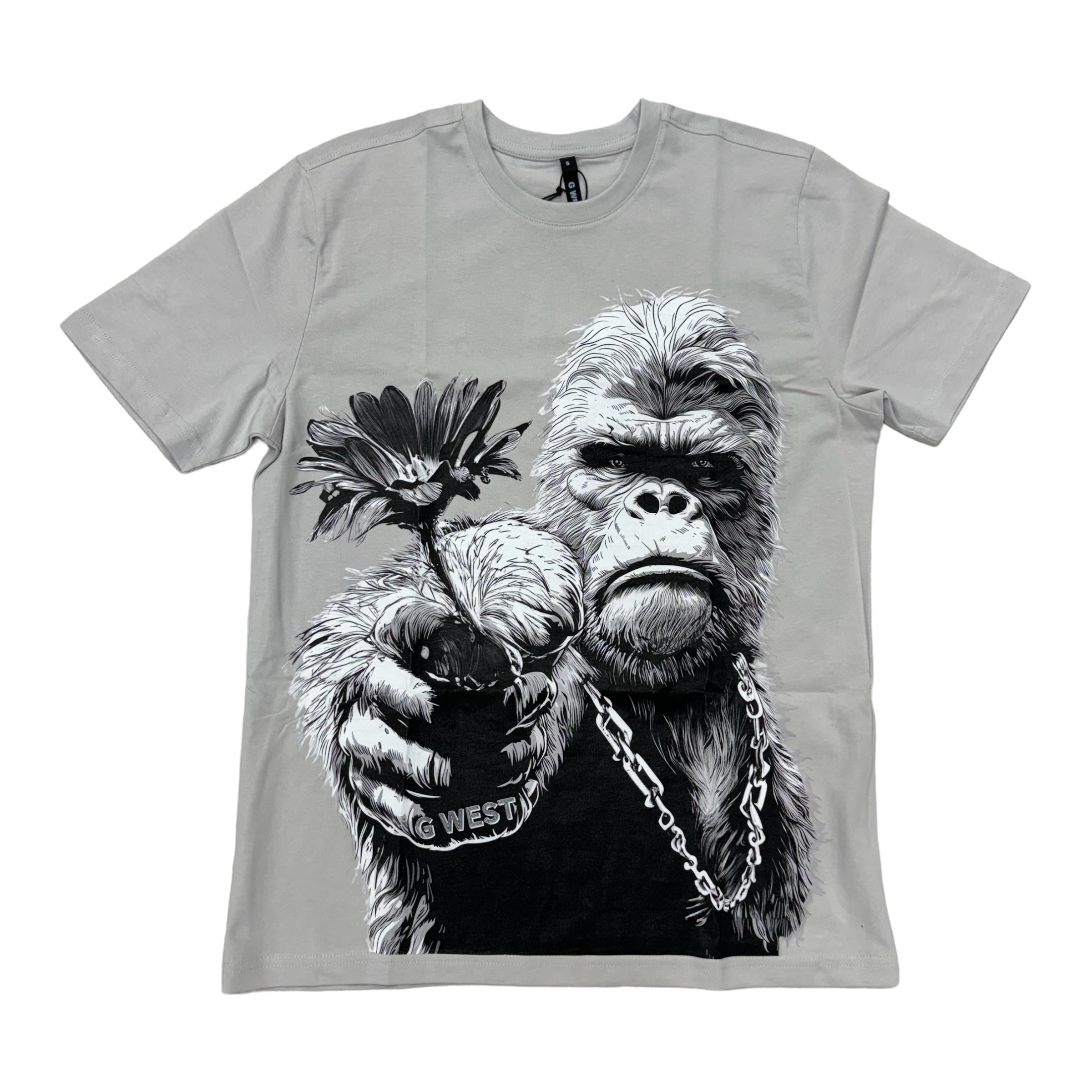 Gwest Big Man T-shirt Grey 5052