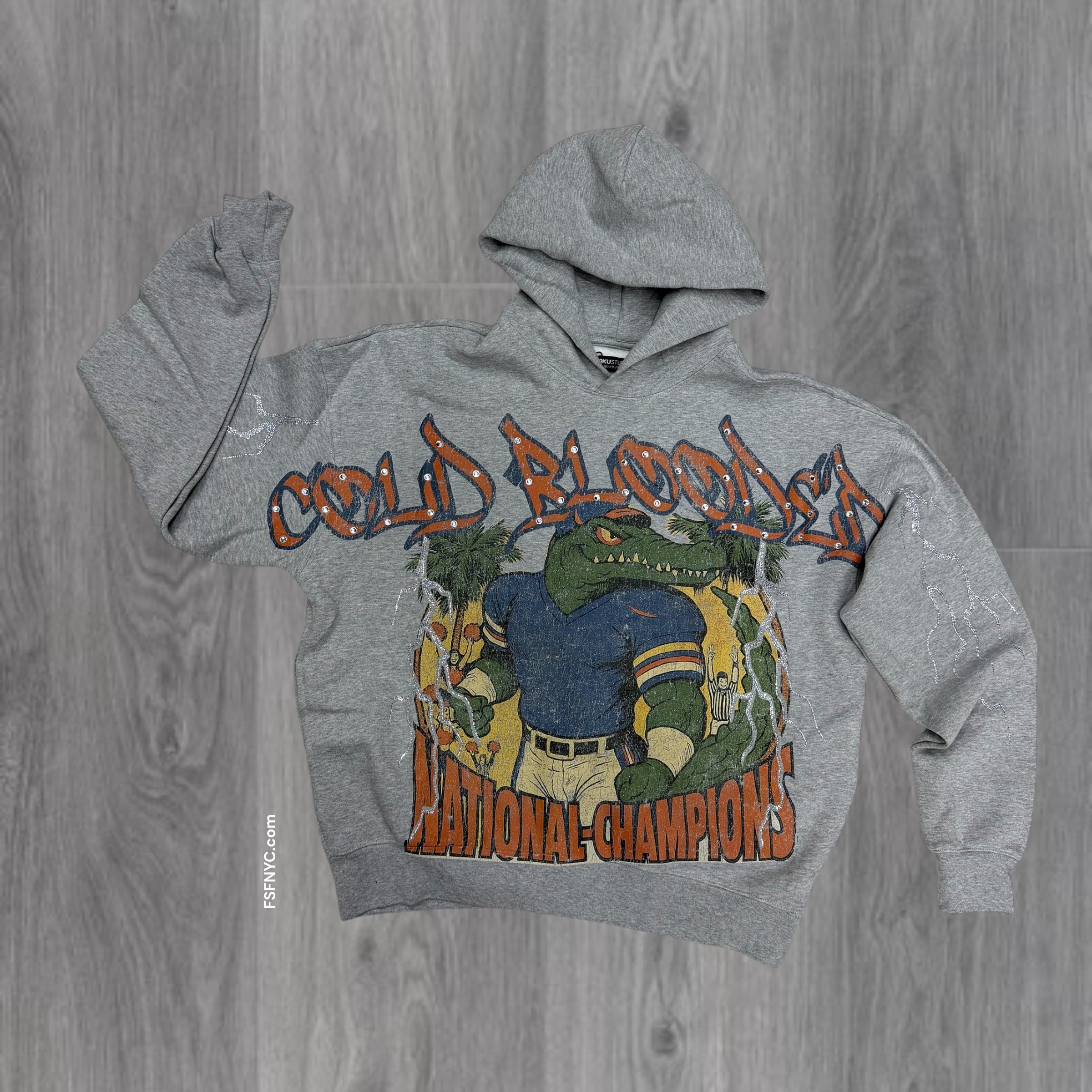 Roku - Cold Blooded Hoodie - Grey - 1791