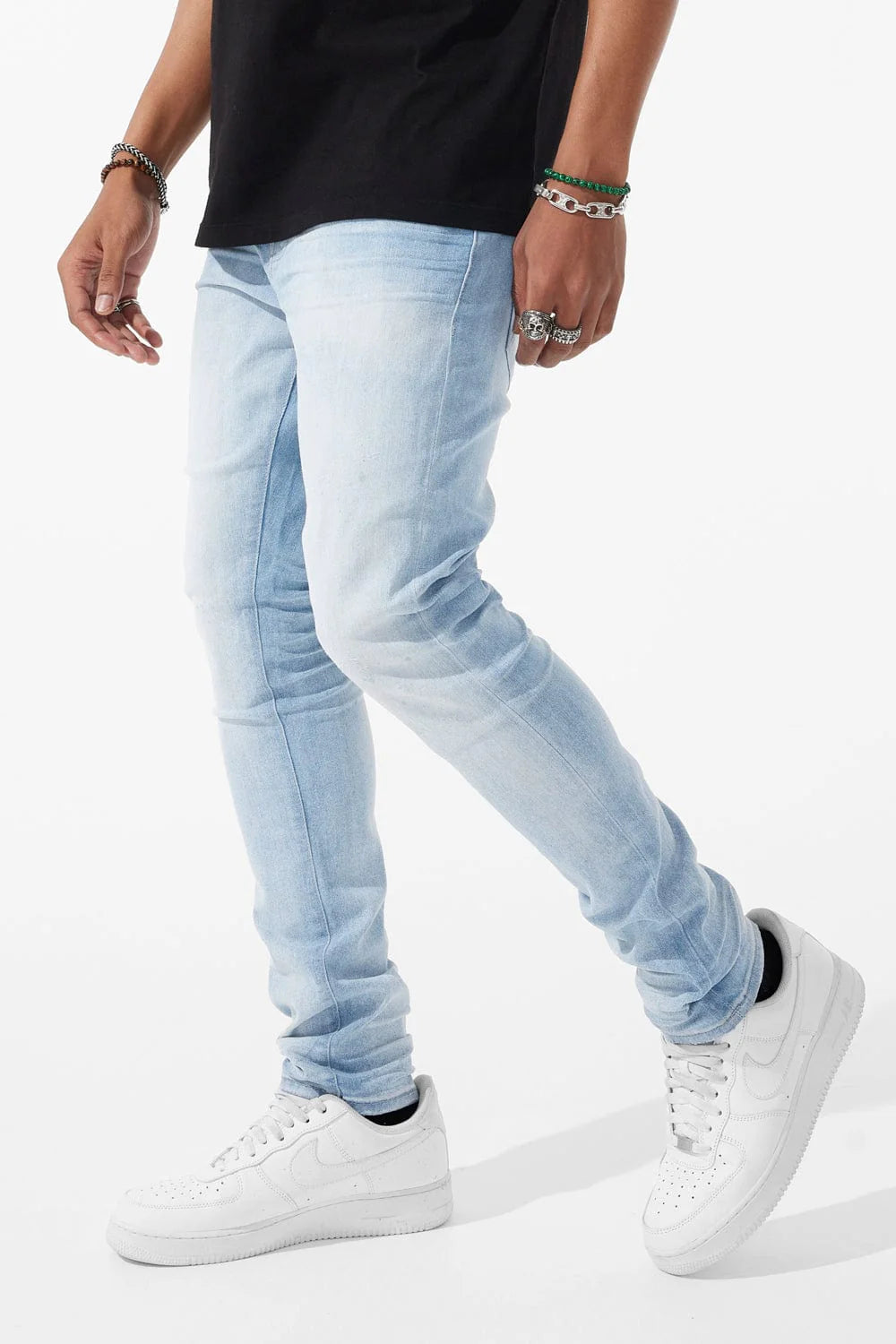 JC GERONIMO slim jeans Sea Glass  js1189