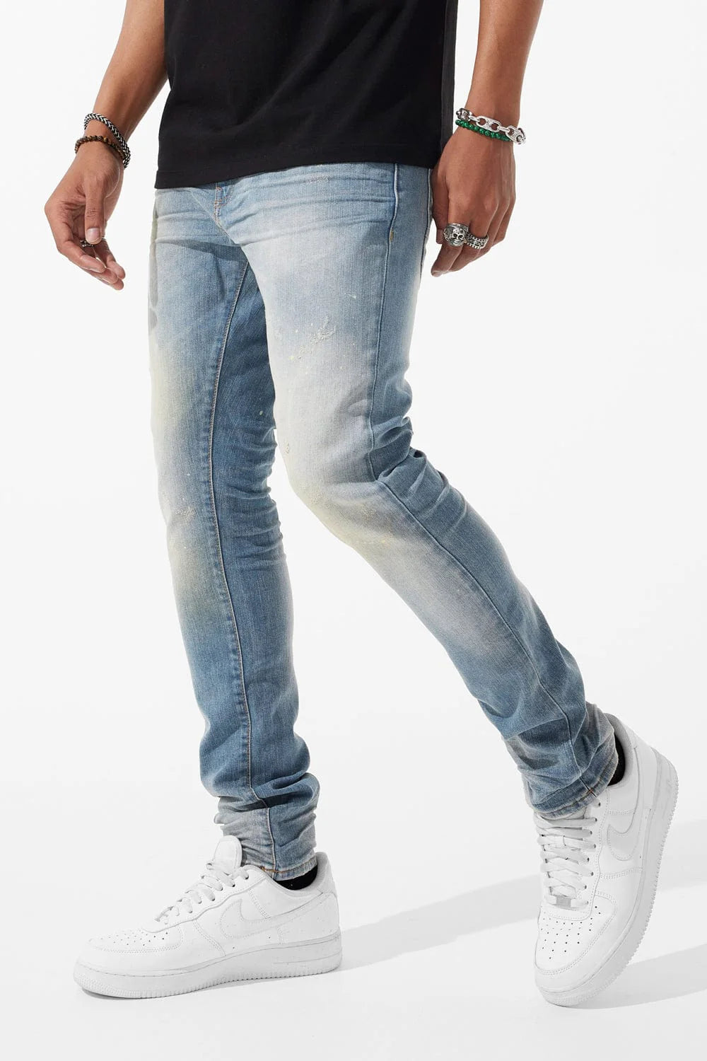 JC GERONIMO slim jeans Blue Lagoon js1189