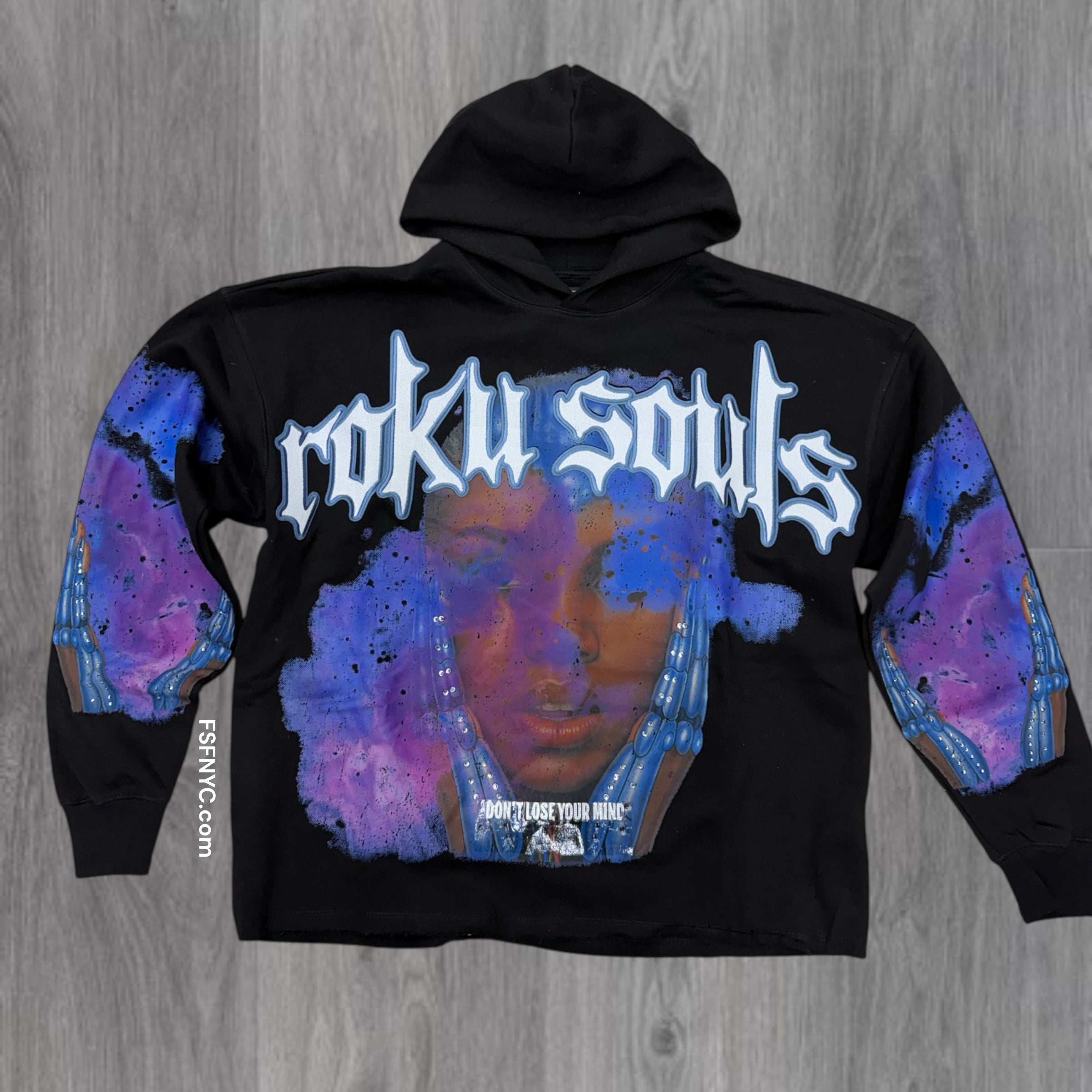 Roku - soul Hoodie - Black - 1801