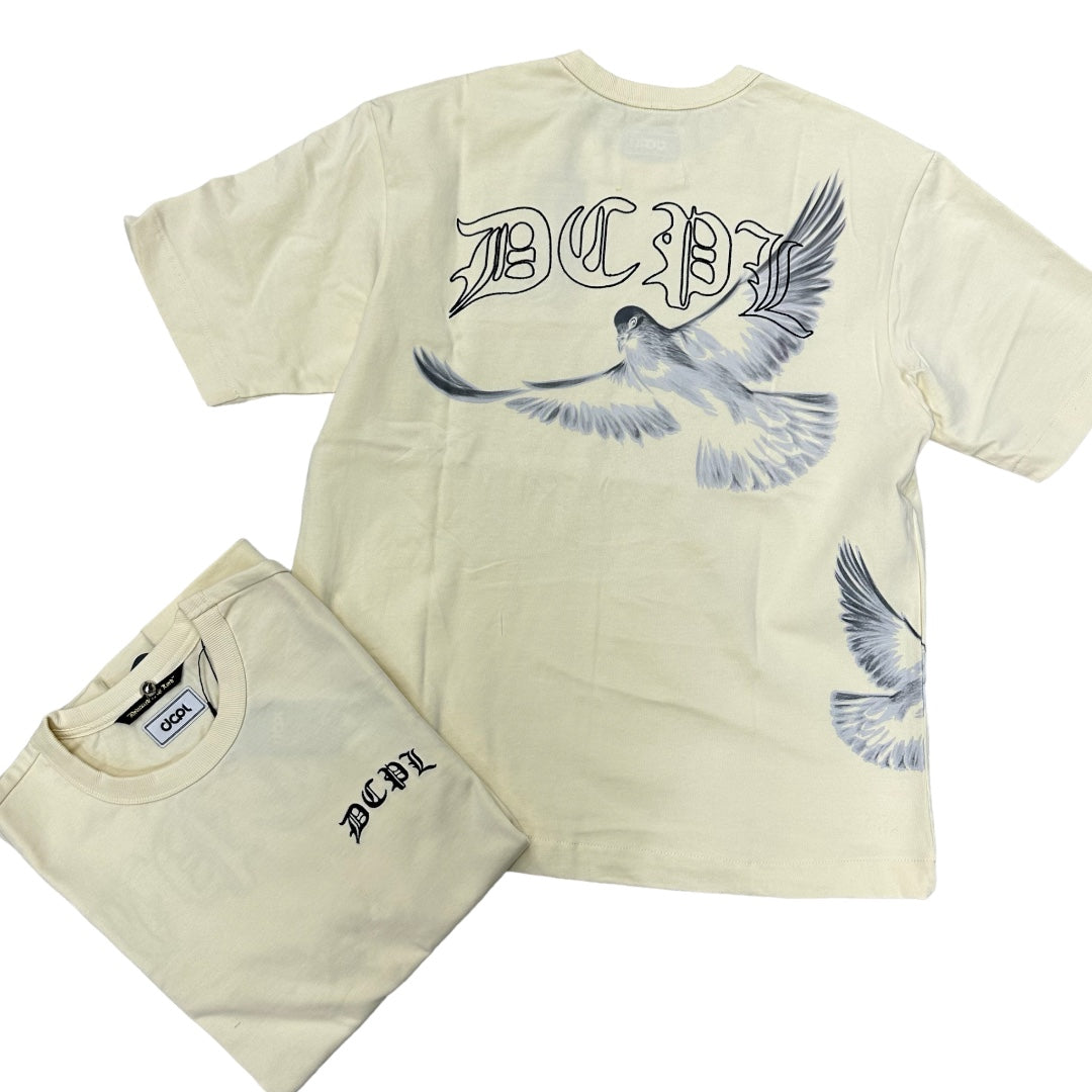 DCPL  Dove T-shirt Butter milk  4001