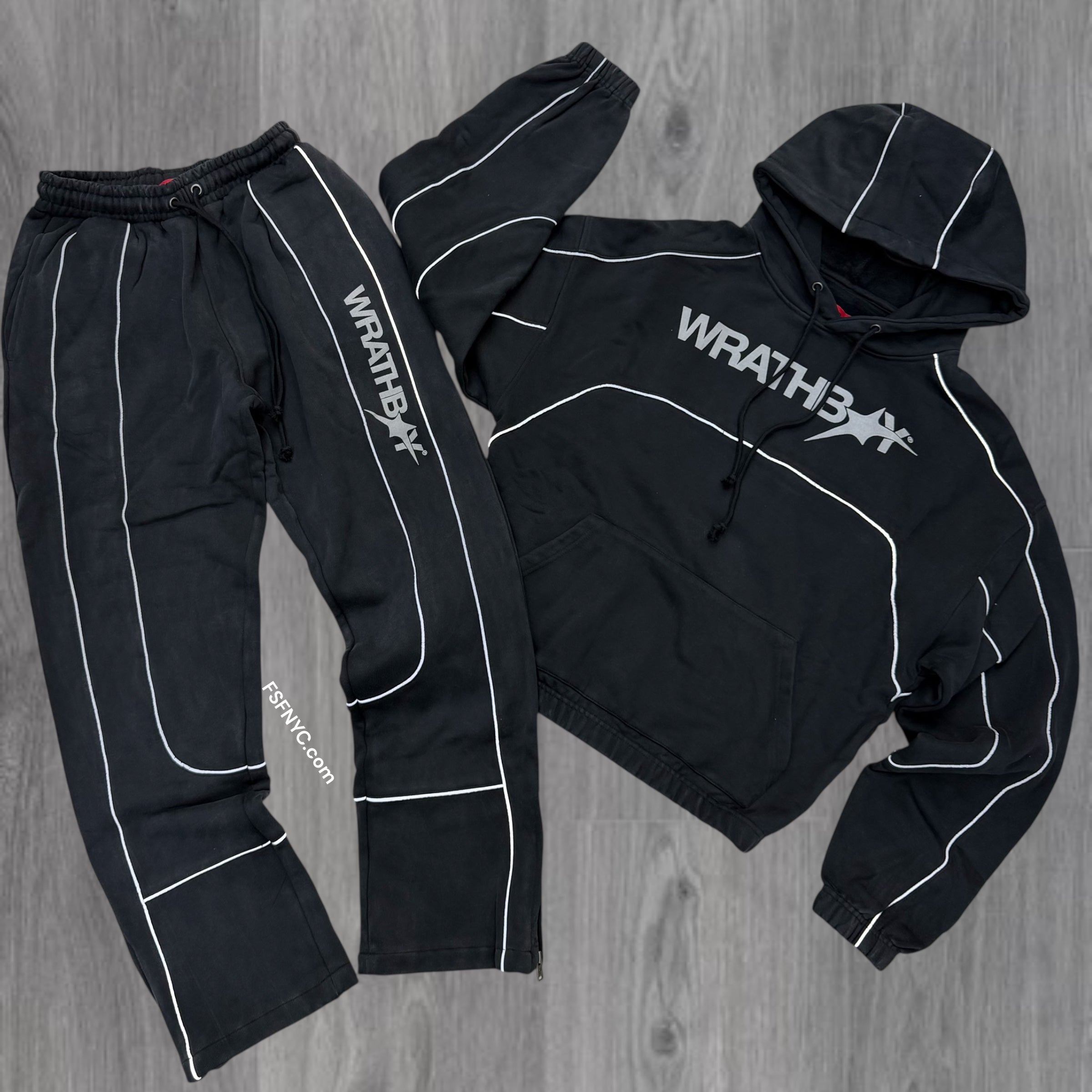 WRATH - BALACLAVA Sweatsuit - BLK - 130 131