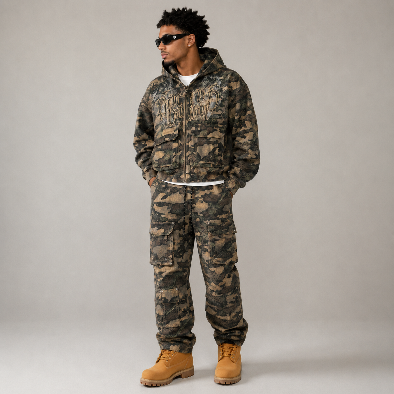 Rise - The Vintage Bomber Cargo Denim Fit - Arm - F537