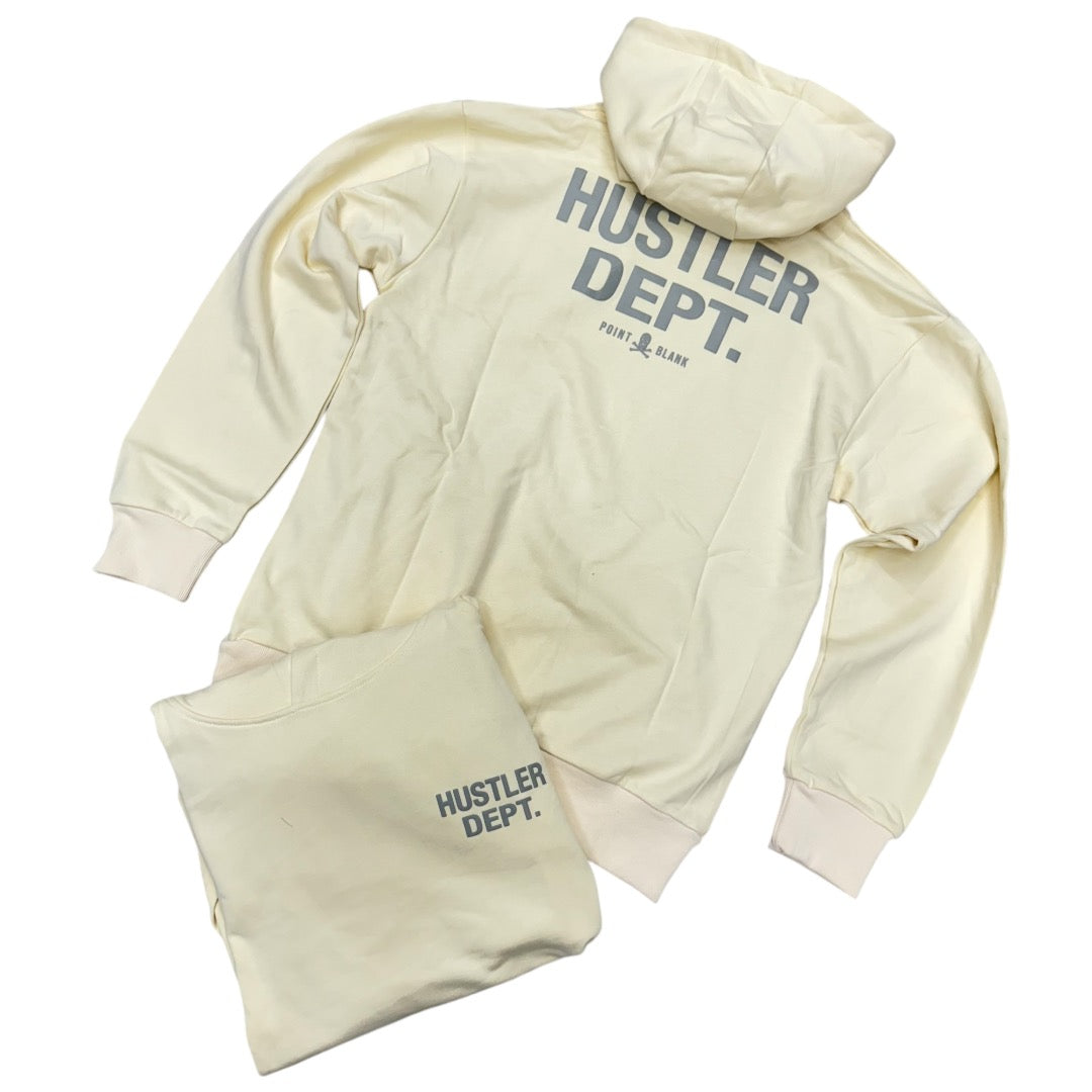 Hustler DEPT Hoodie Bone