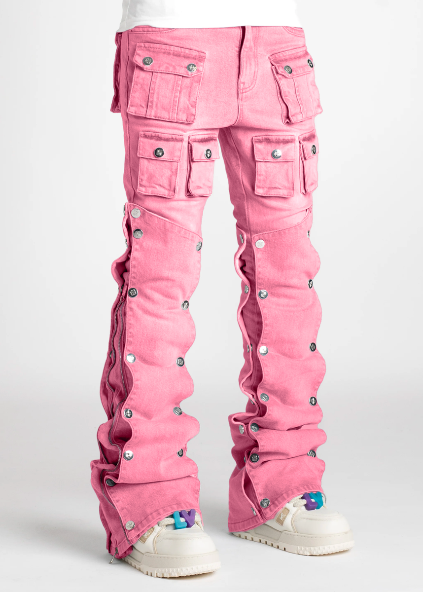 Guapi Stacked French Rose Denim