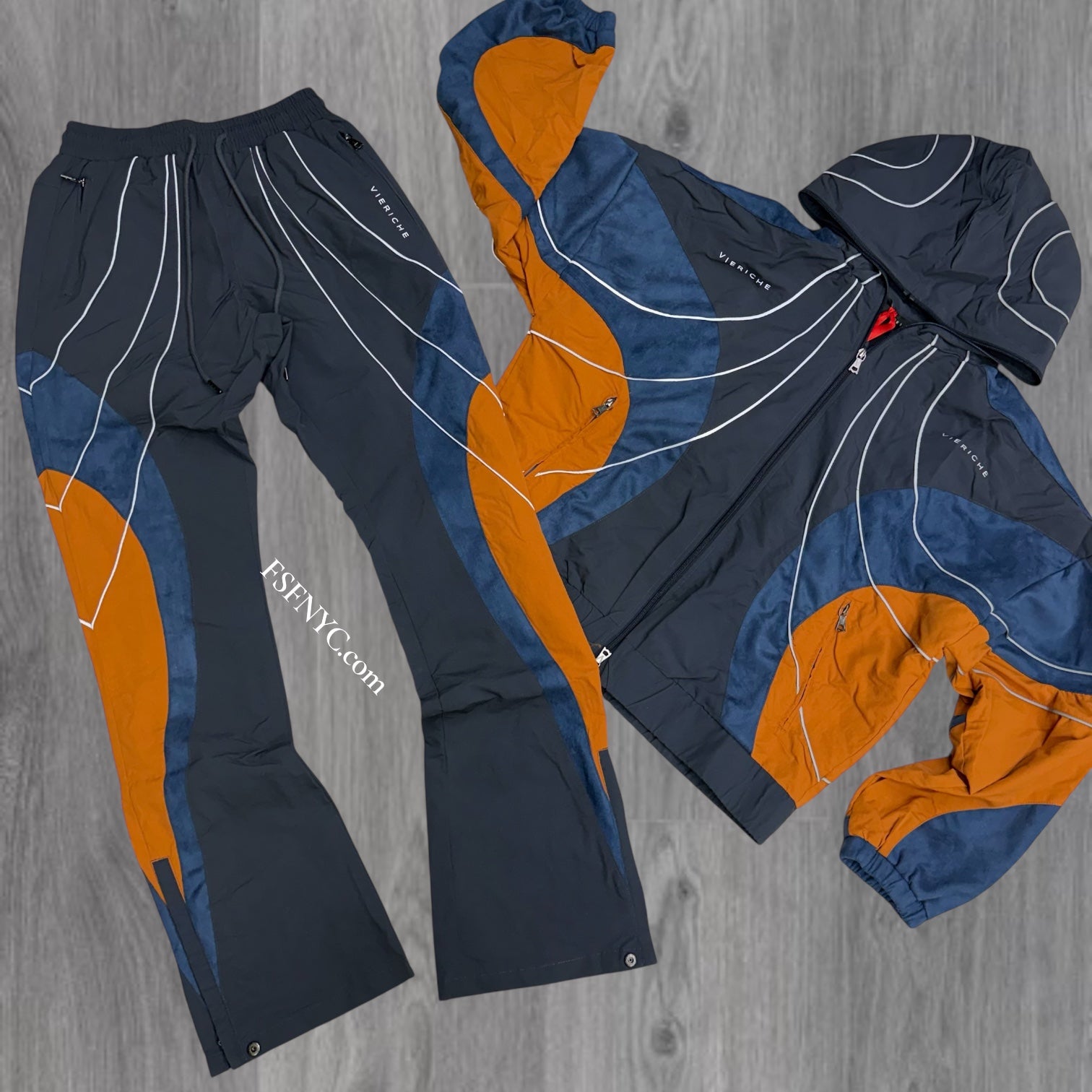 VR - Windbreaker  Set - Blue - 1972