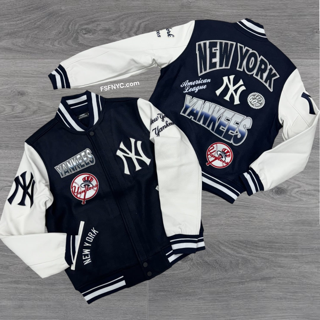 Yankees Varsity Jacket Blue