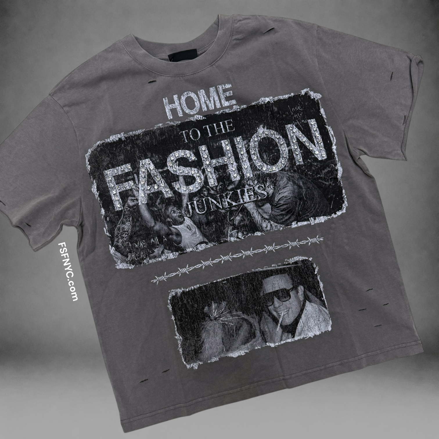 SYN - Fashion T-shirt - Grey - 16