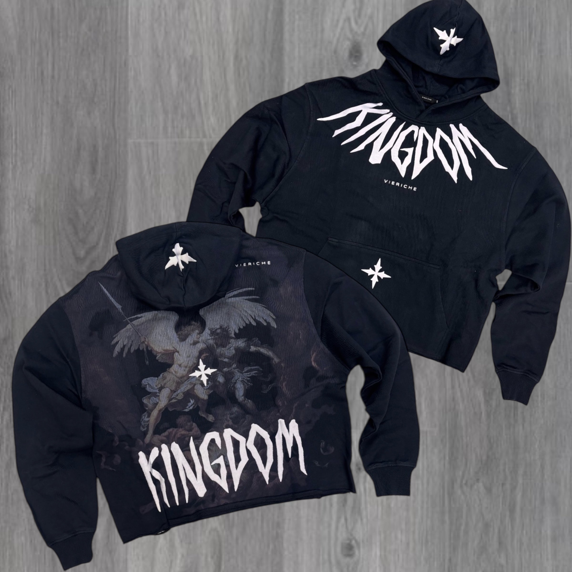 VR - KINGDOM Hoodie - BLK - 1321