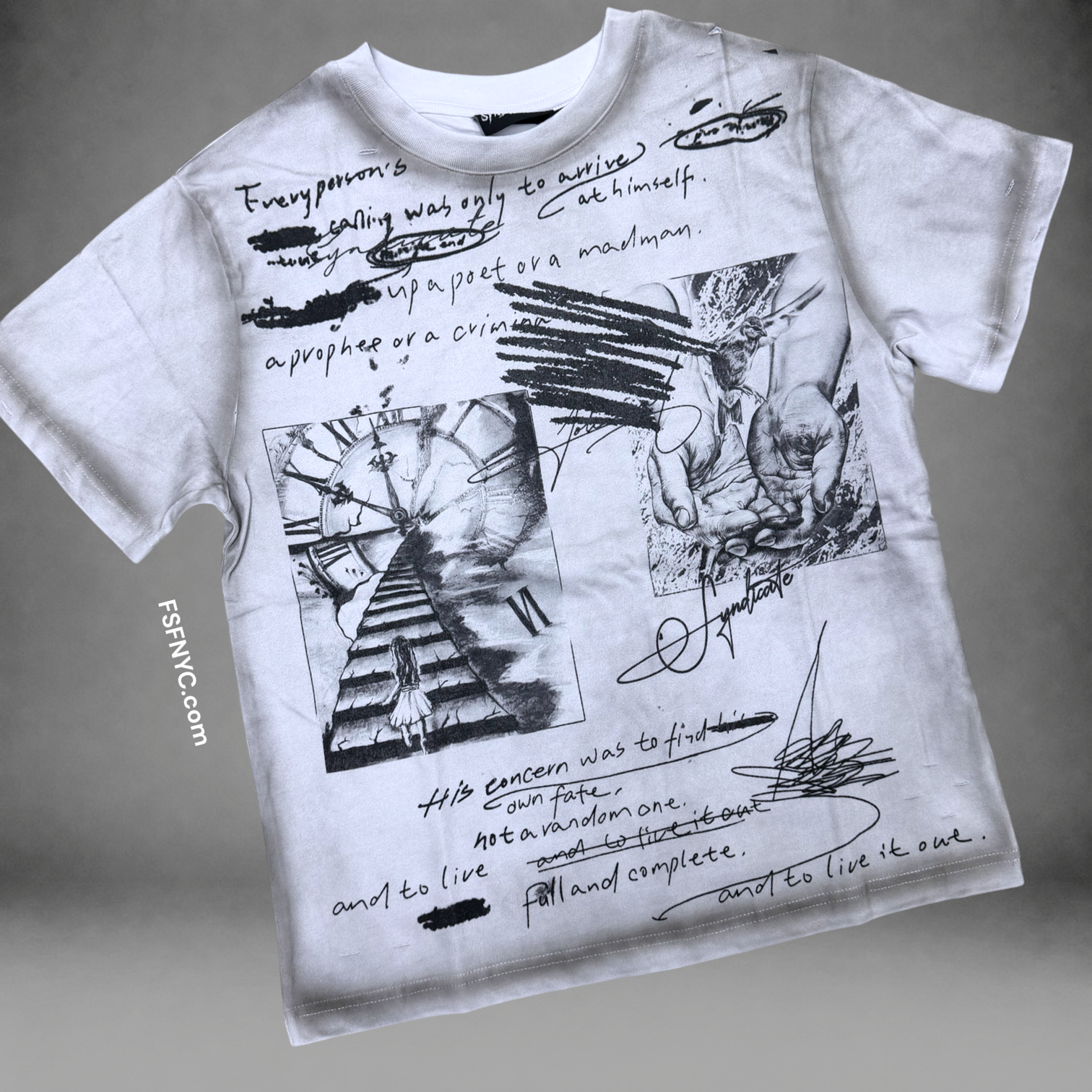 SYN - Poet T-shirt - white - 11