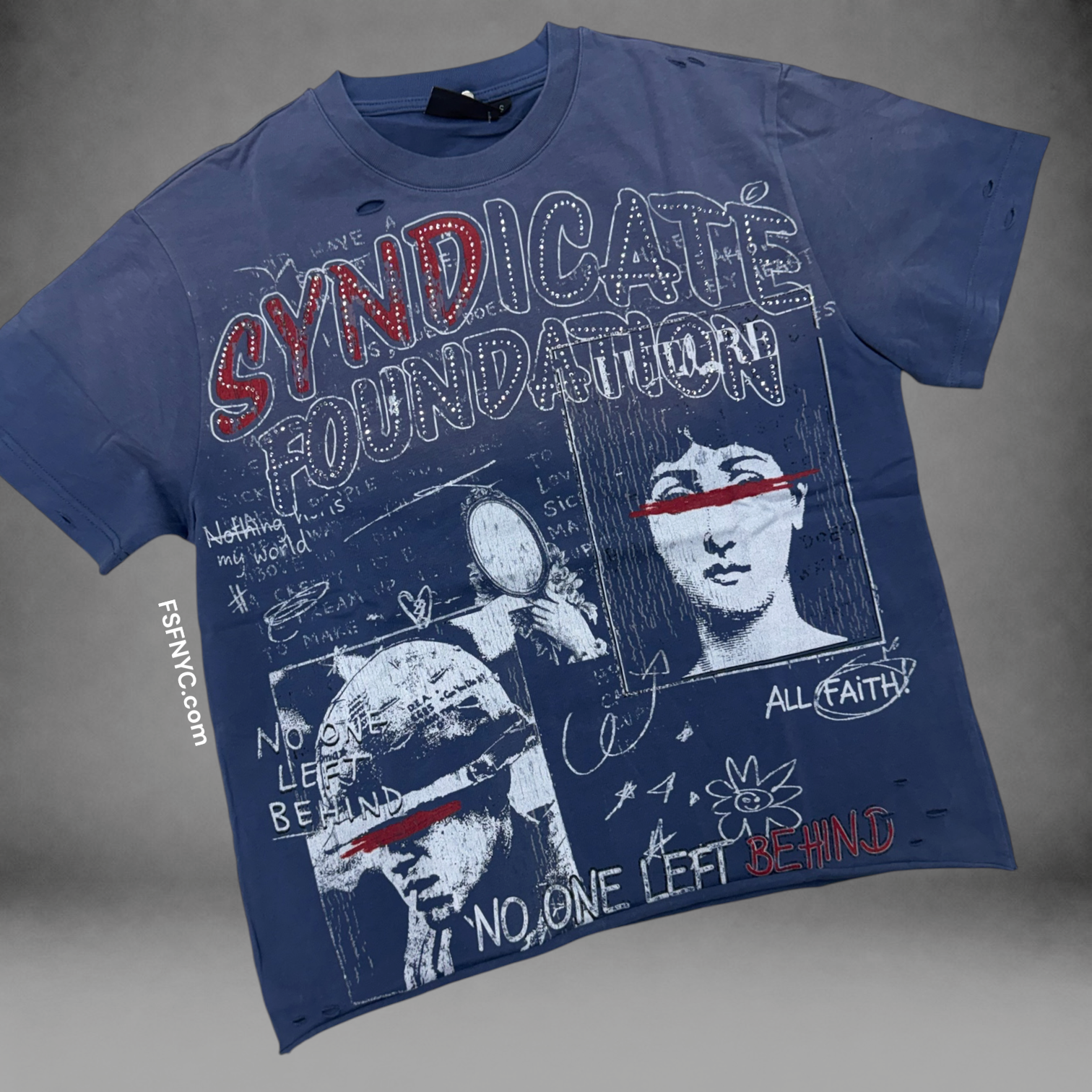SYN - Left Behind T-shirt - Blue - 12