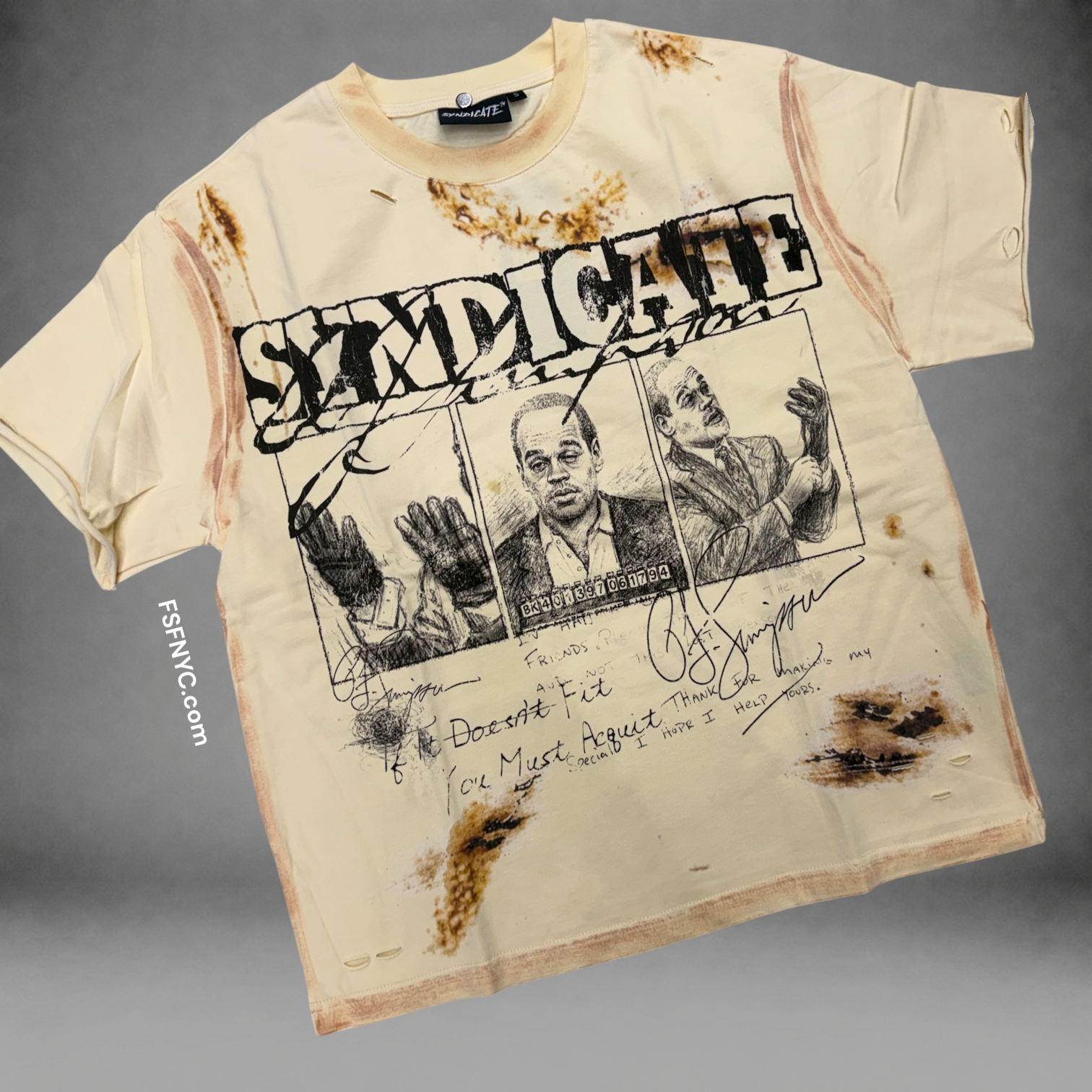 SYN - OJ T-shirt - Cream - 13