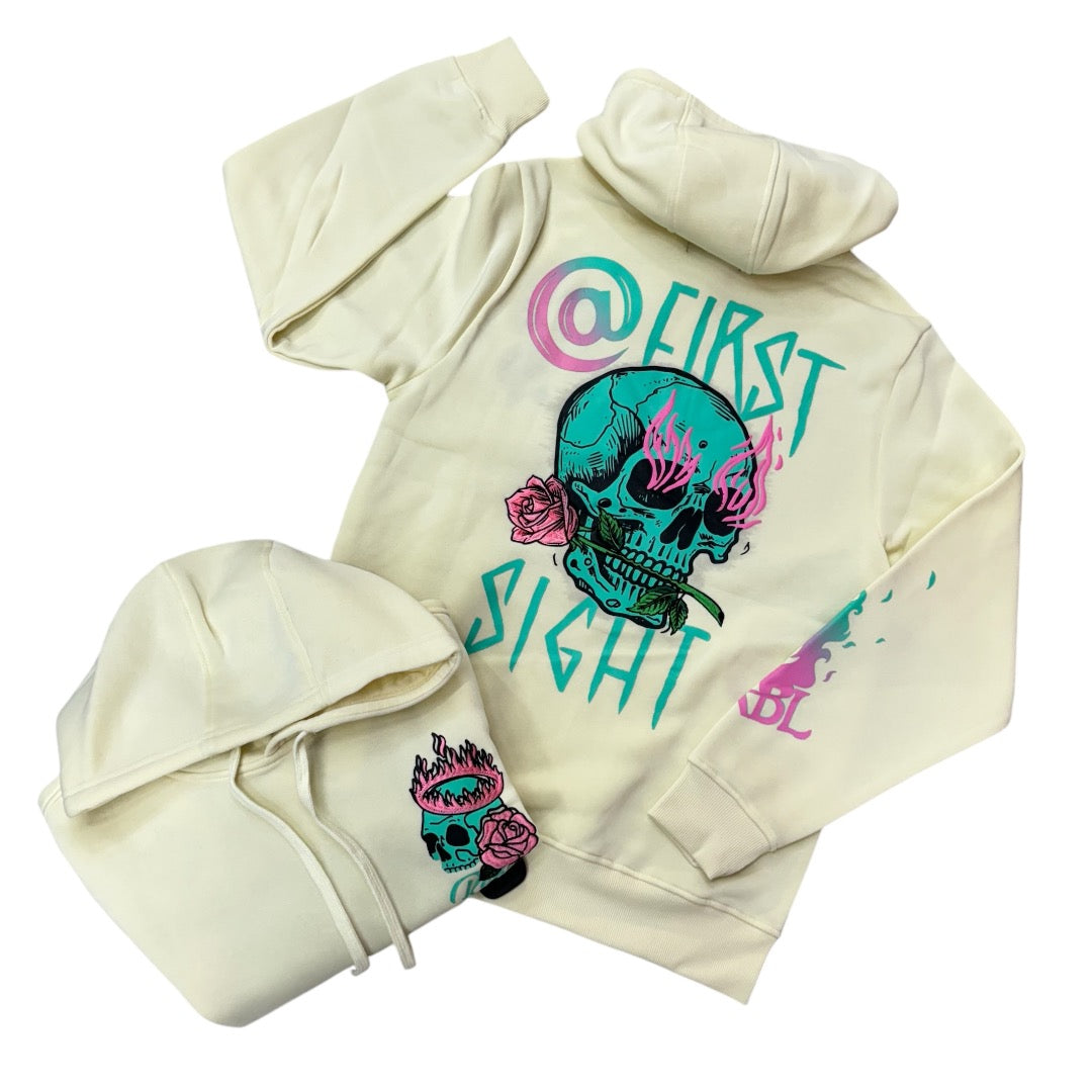 At First Sight Hoodie Cream 321