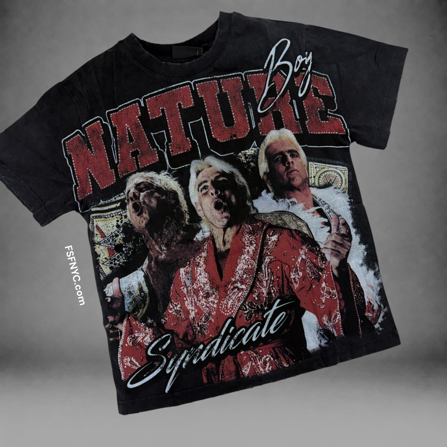 SYN - Nature T-shirt - Black Wash- 18