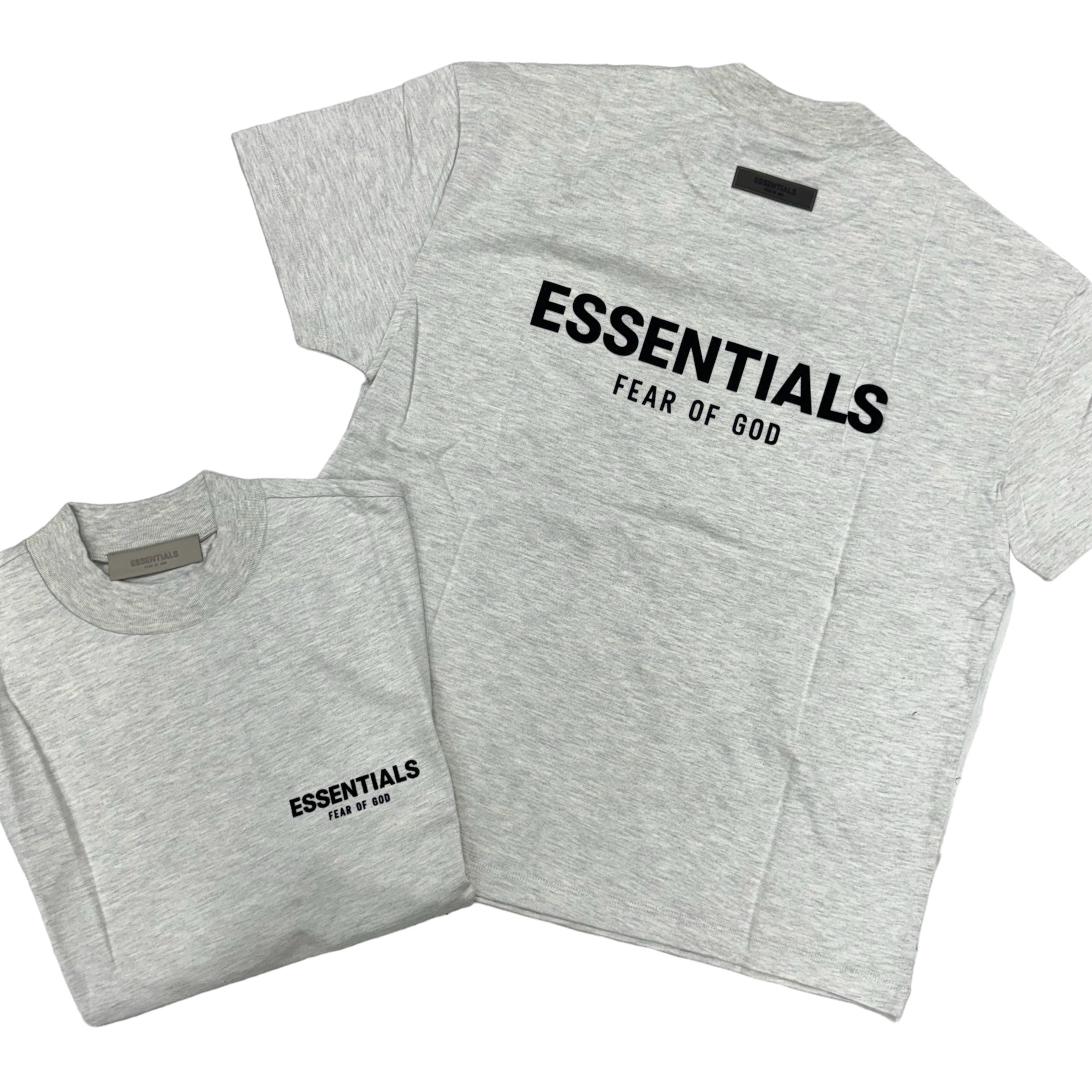 Essential Fear Of God T-shirt Light Oatmeal