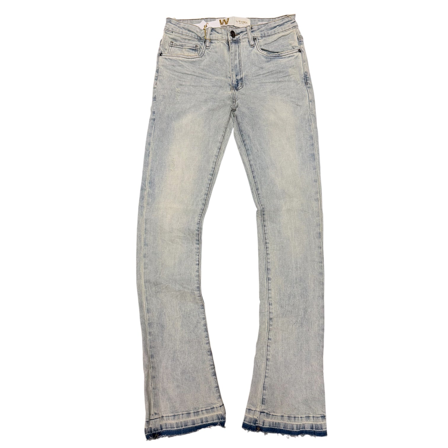 W - Clean Stacked Denim - Antique Blue - M8211DB