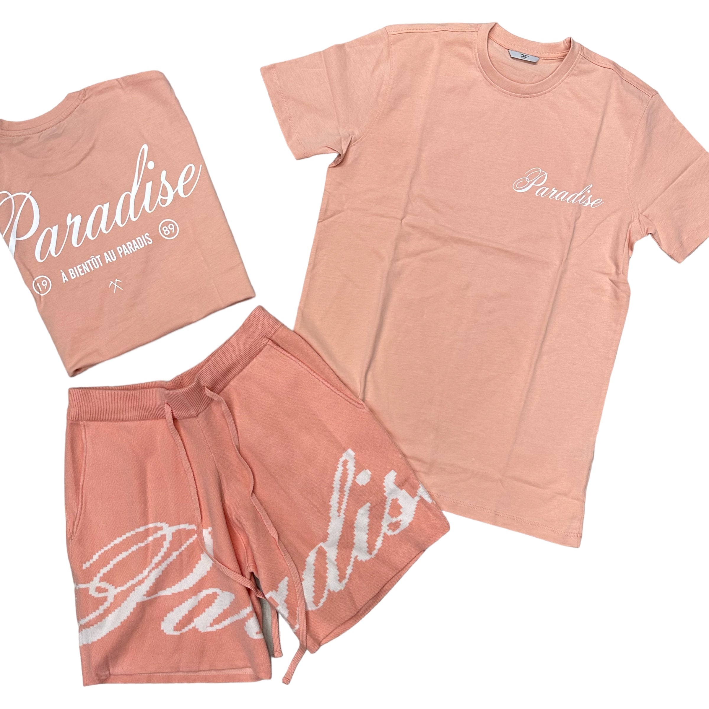 JC See You In Paradise Short Set sky Pink 2555