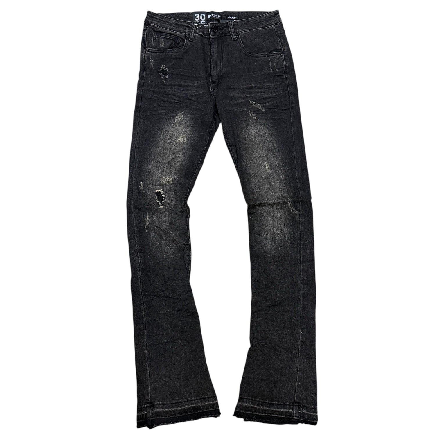 Waimea - Stacked Denim - Black Wash - M8524D