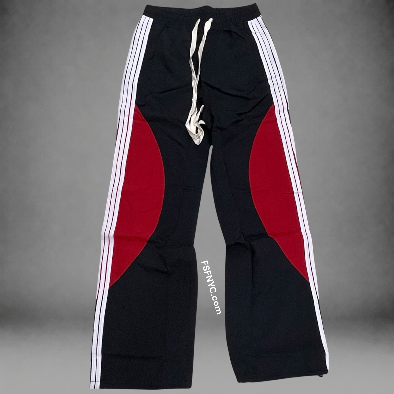 Baruda - Stripe Windbreaker Pants Black/red - 2026