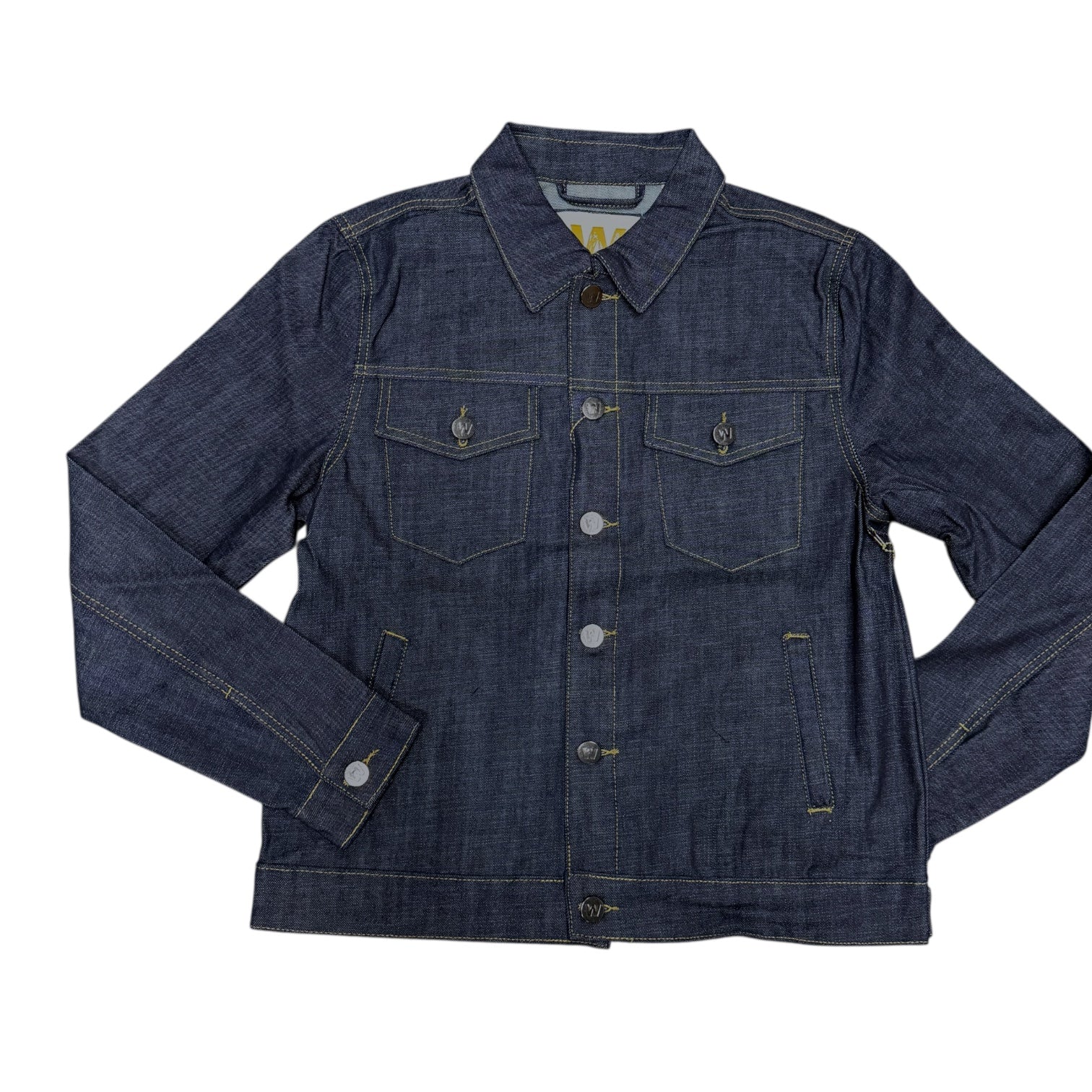 W - Raw Denim Jacket - Blue - M1055D