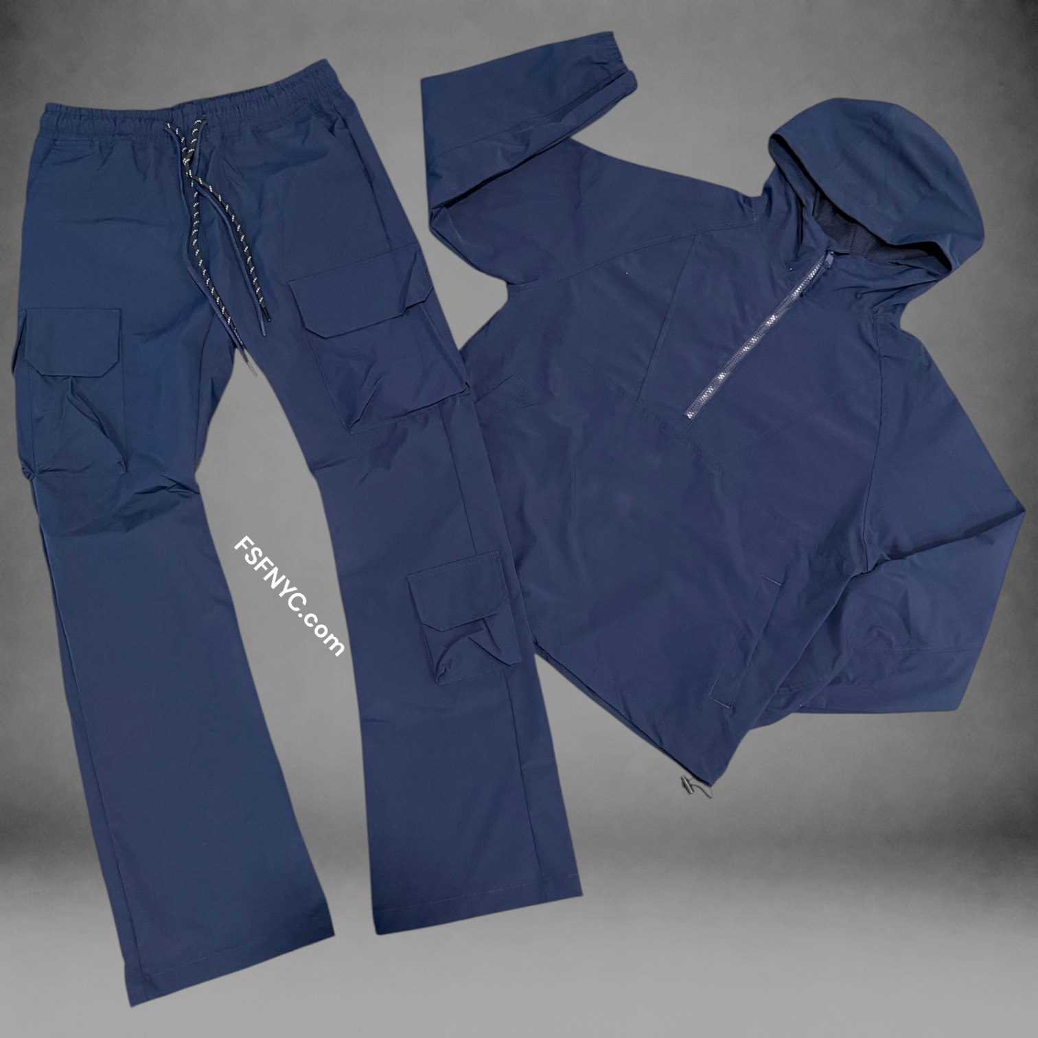 Baruda - windbreaker Anorak Set - Navy  - 802