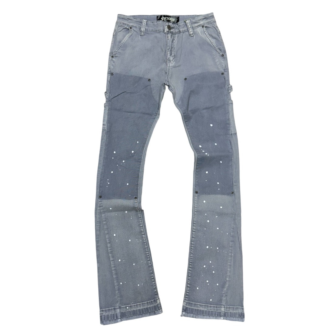 Vicious Stacked Carpenter Denim Grey VC660