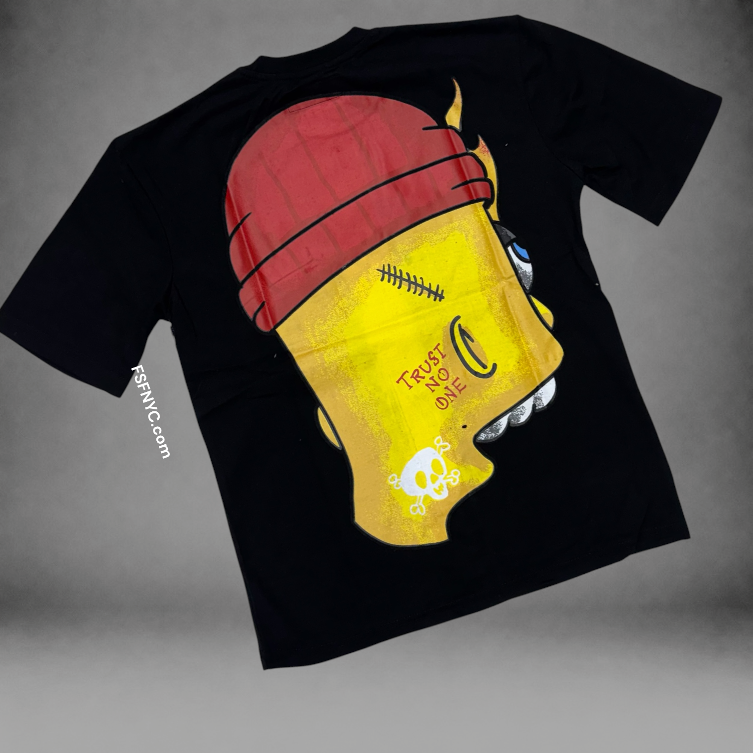 Reason - Burnt out Tee - 720 Black