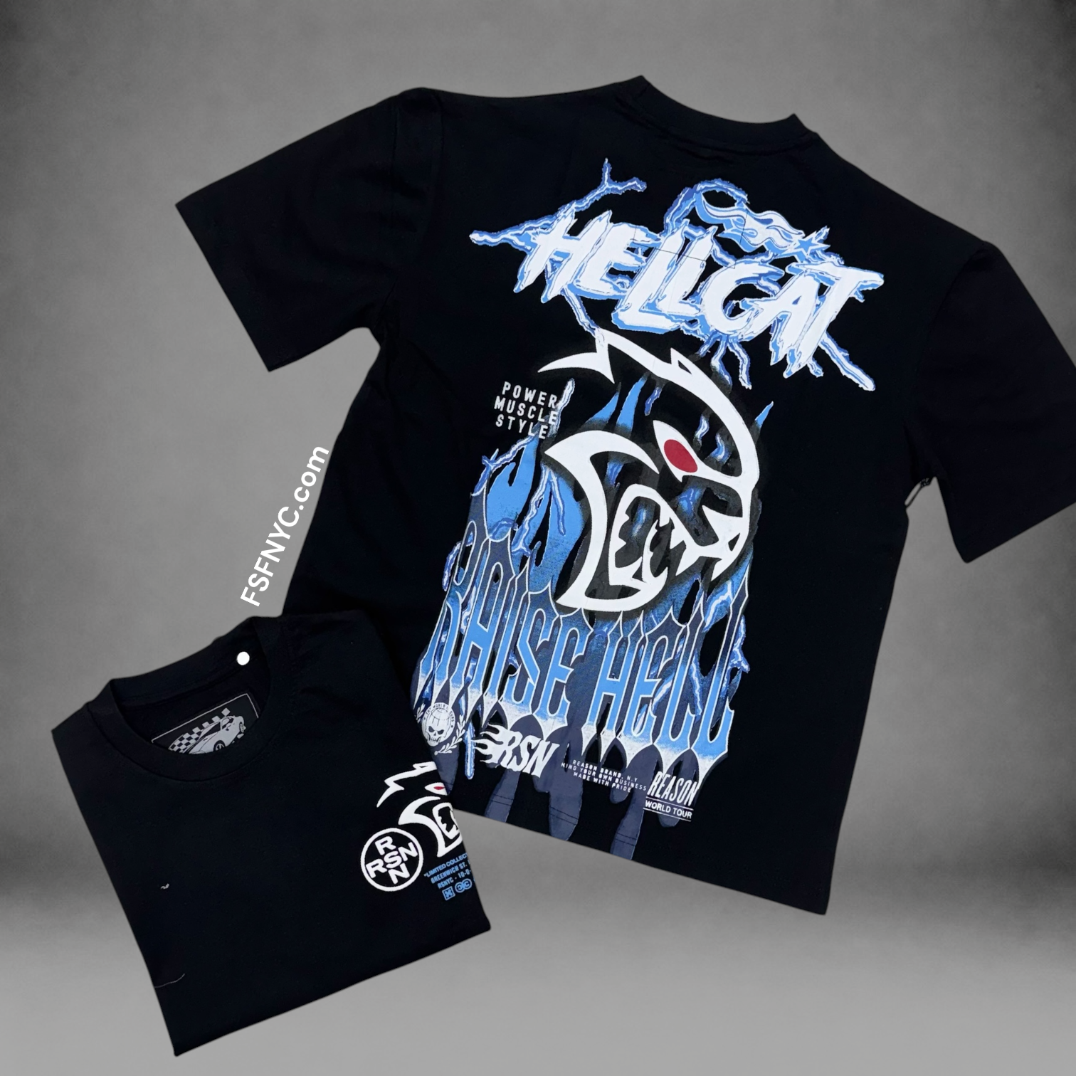 Reason - Hellcat Tee - Black - 306