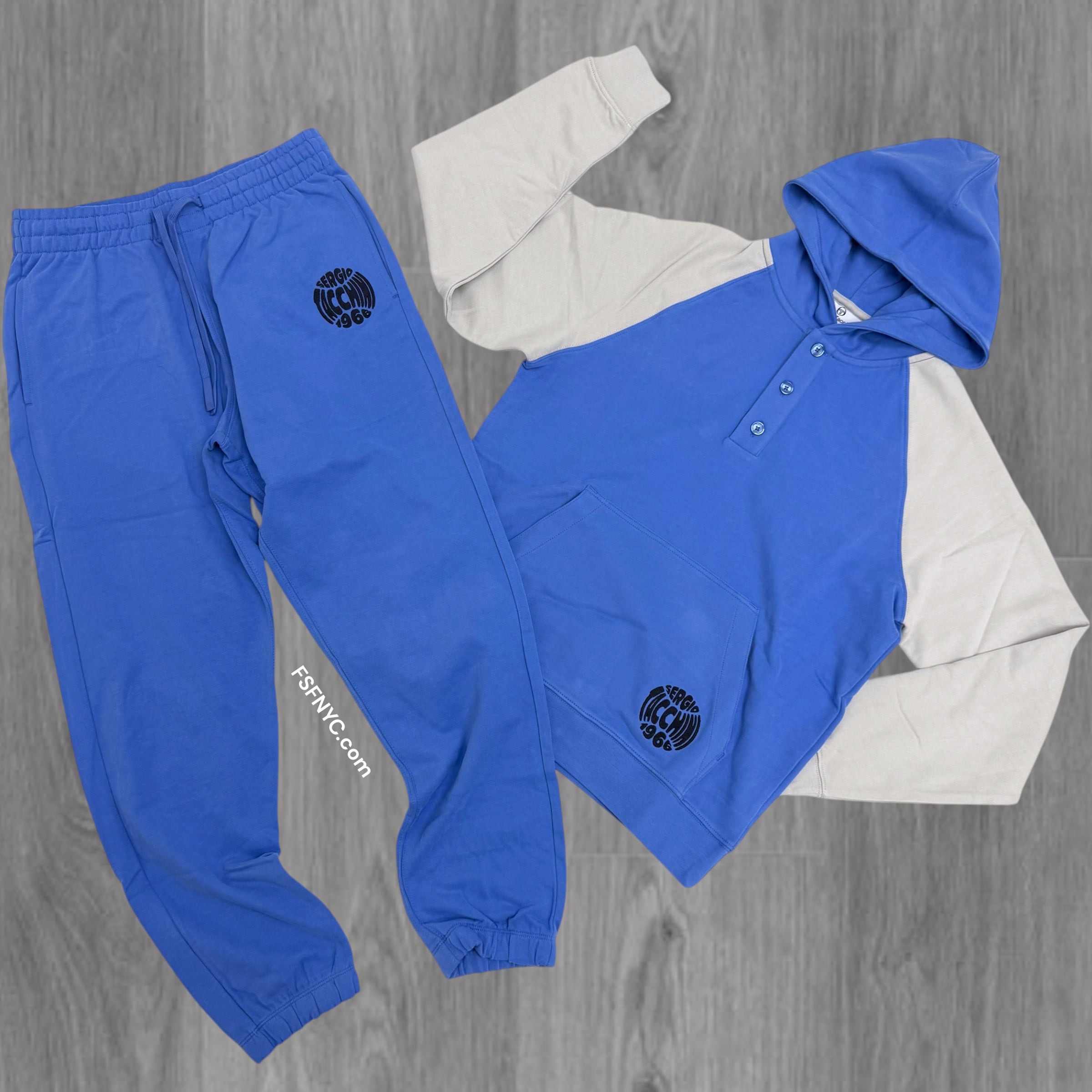 Sergio Tacchini - Vincere Hoodie and Sweatpants Set - Ultramarine