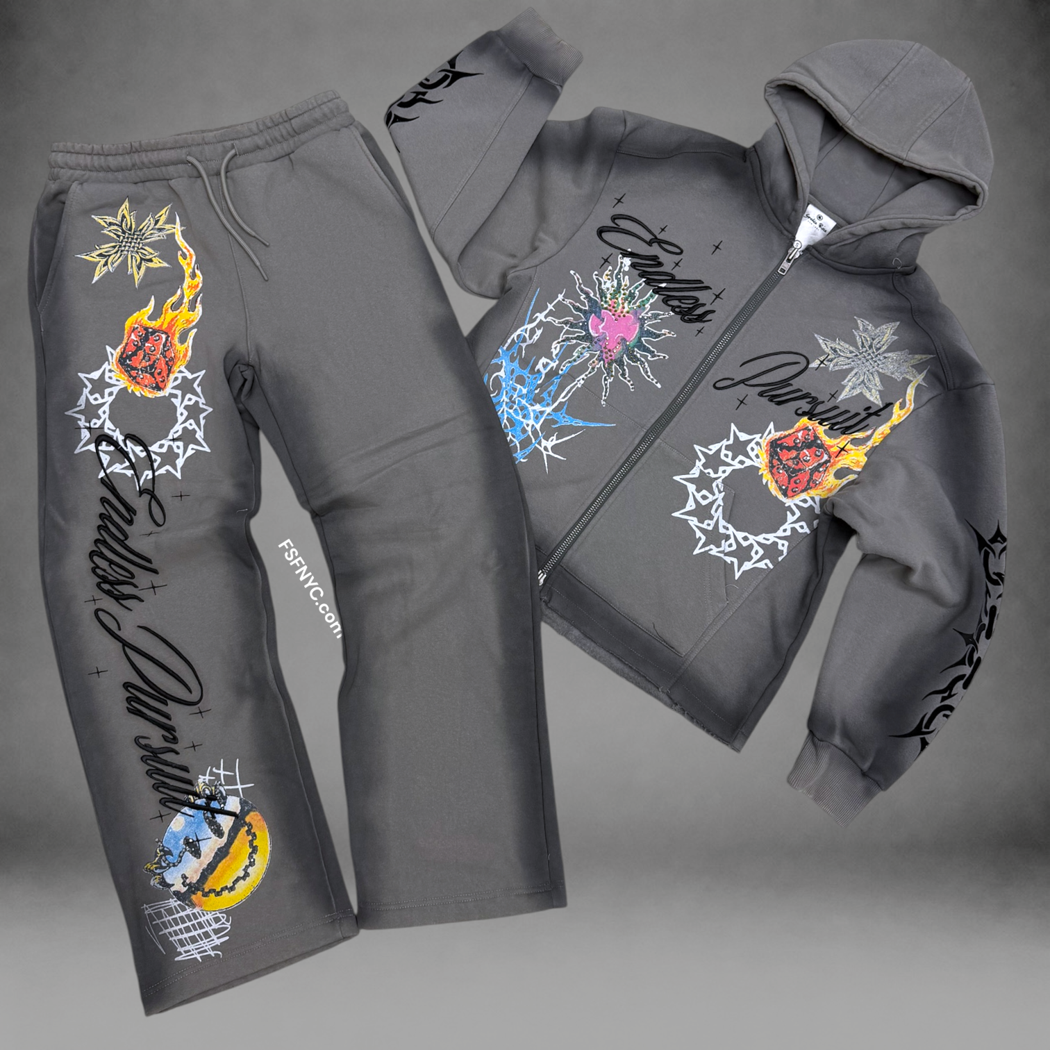 Rise - Endless Sweat Suit - Dec.GREY - F542