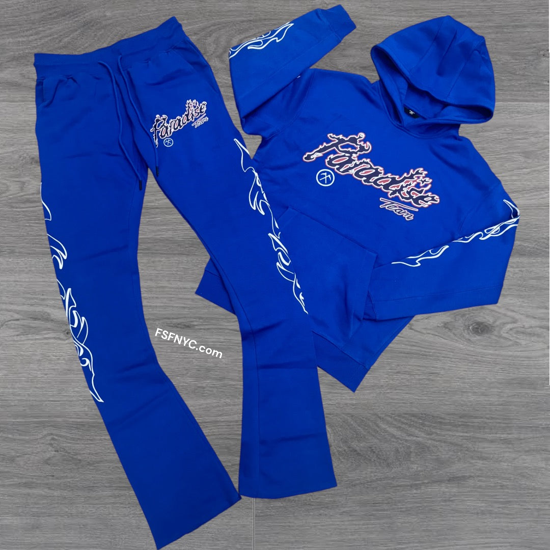 JC Stacked Paradise Tour Sweatsuit Imp.Blue 8241