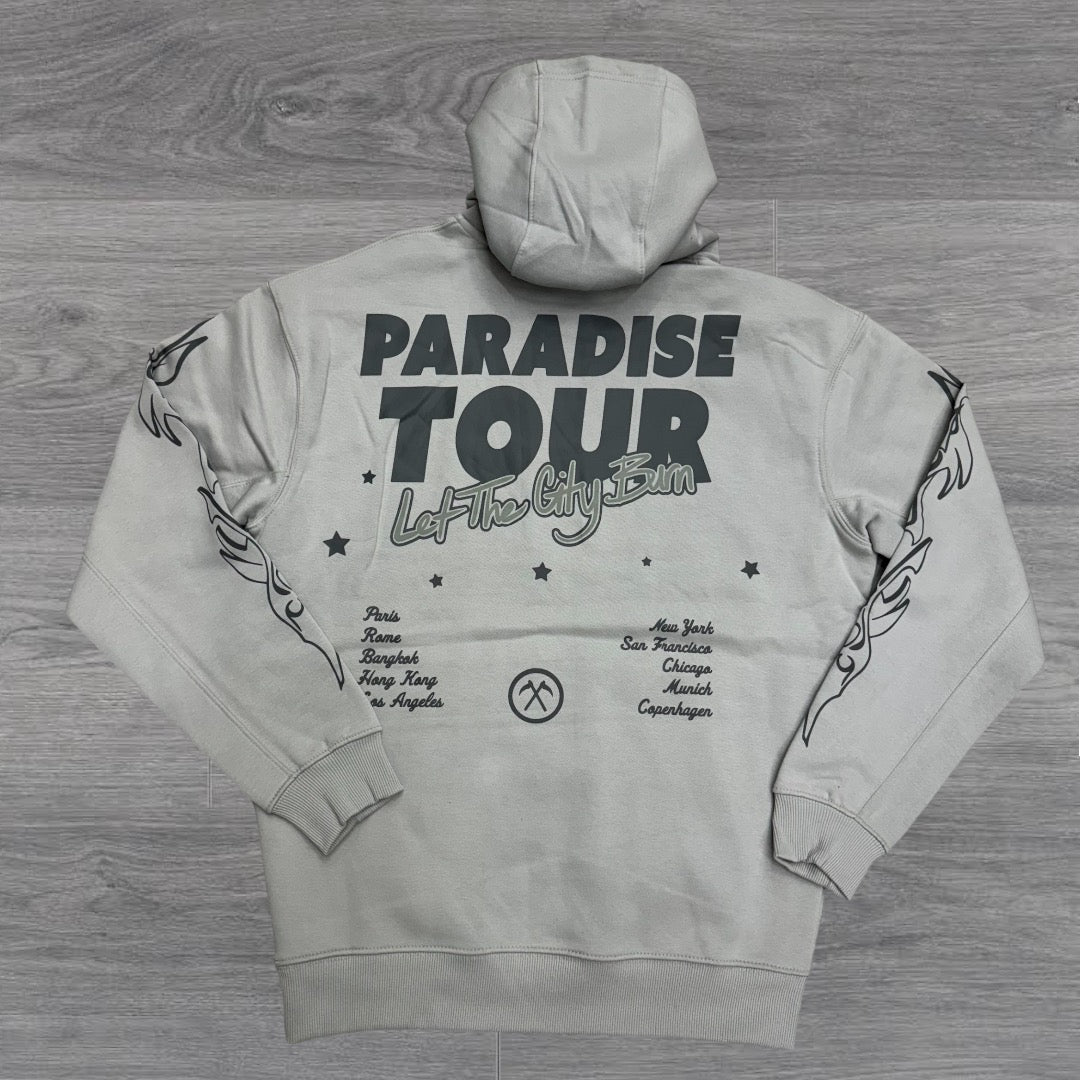 JC Stacked Paradise Tour Sweatsuit Cement Grey 8241