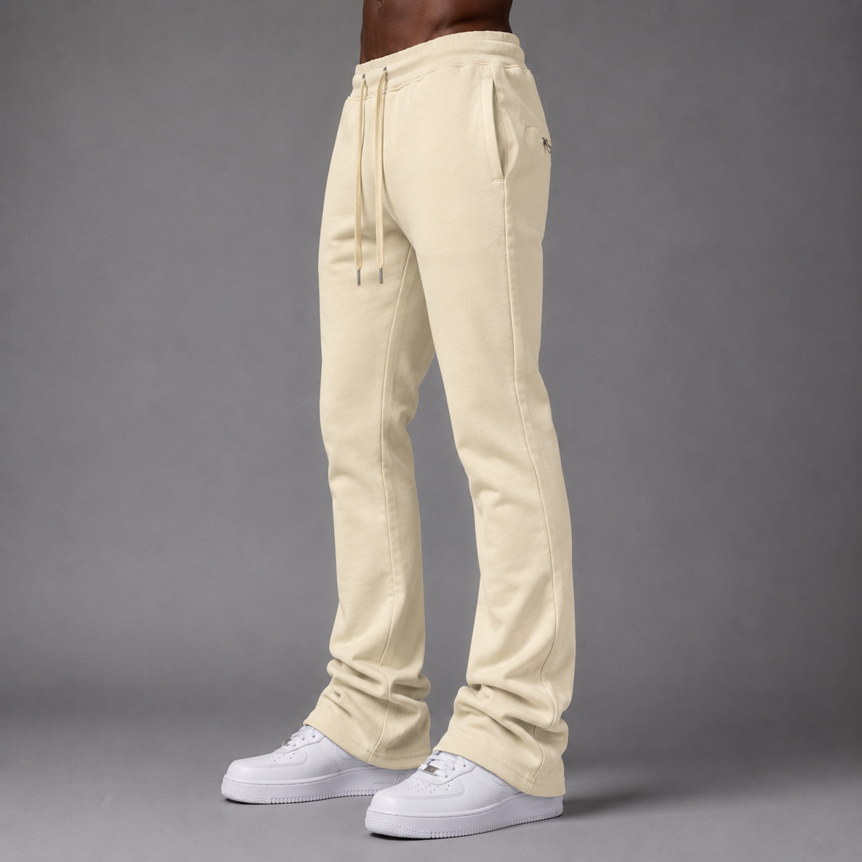 Armor - Stacked Sweat Pants - New Light Khaki - M5690