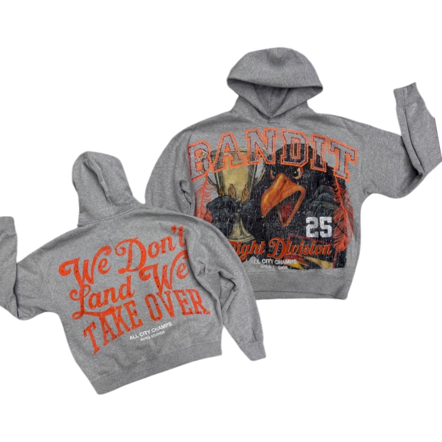 Roku - Bandit Hoodie - GREY - 1794