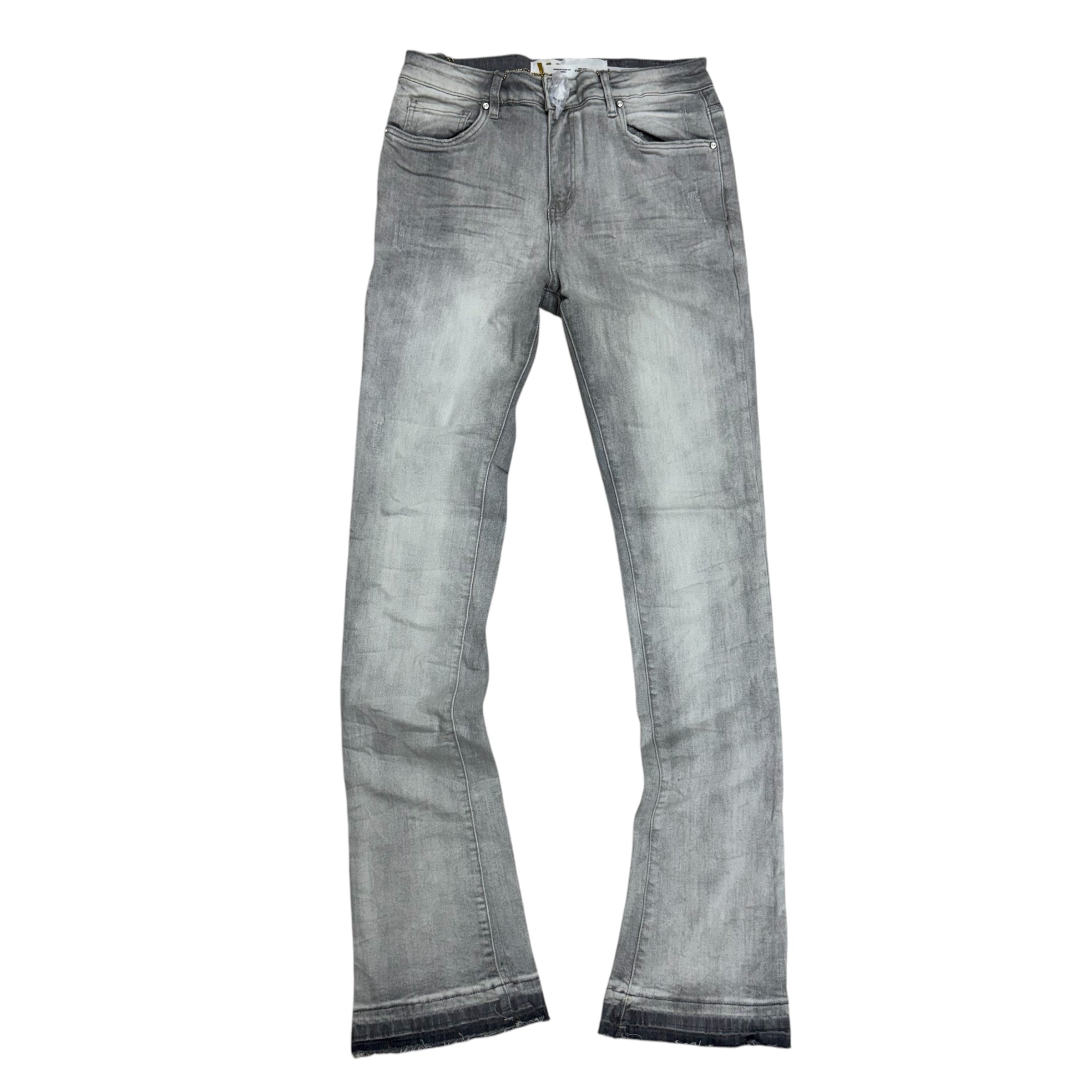 W Stacked Clean Denim L.Grey M8211D