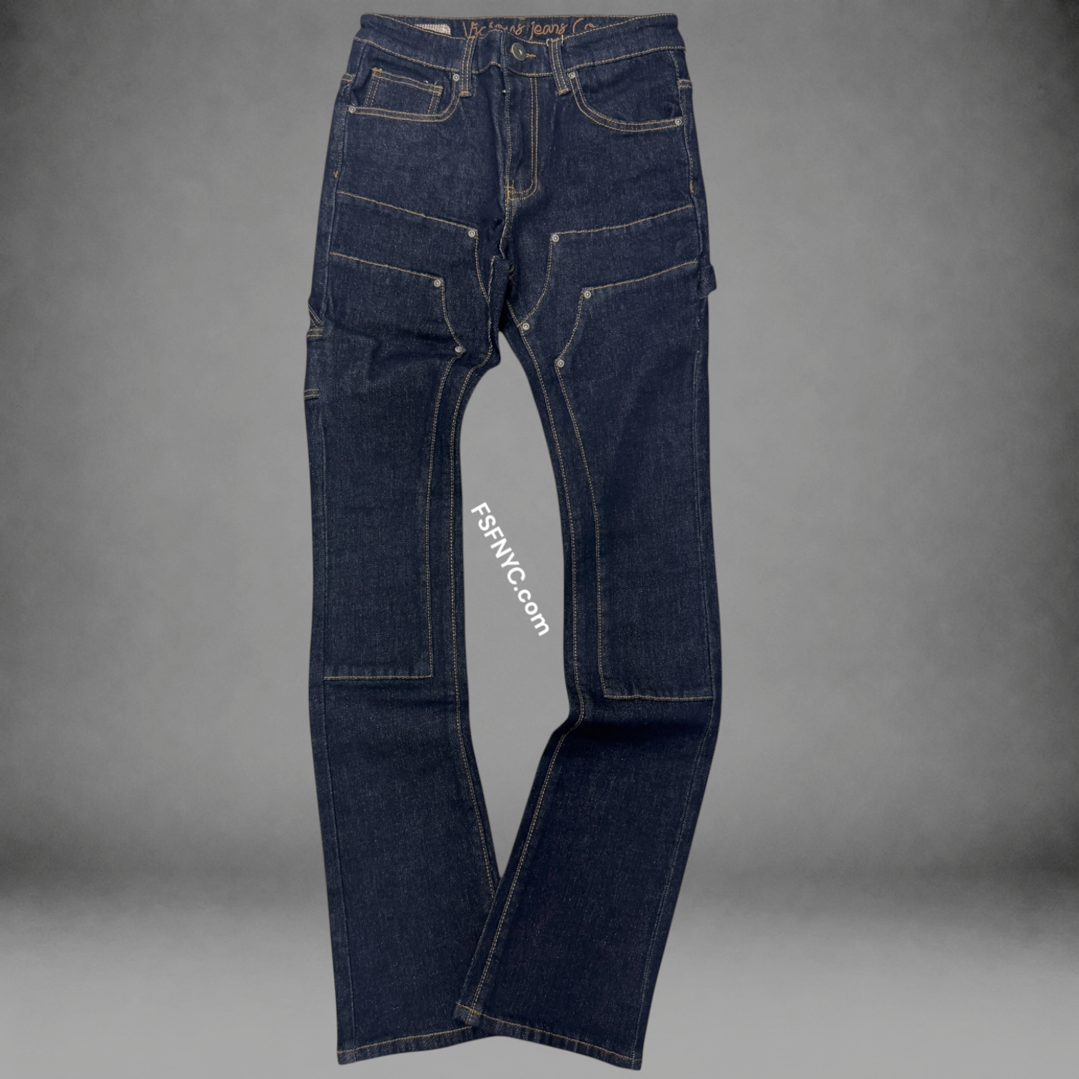 Vicious - Flare Raw Denim - Indigo - VC1230