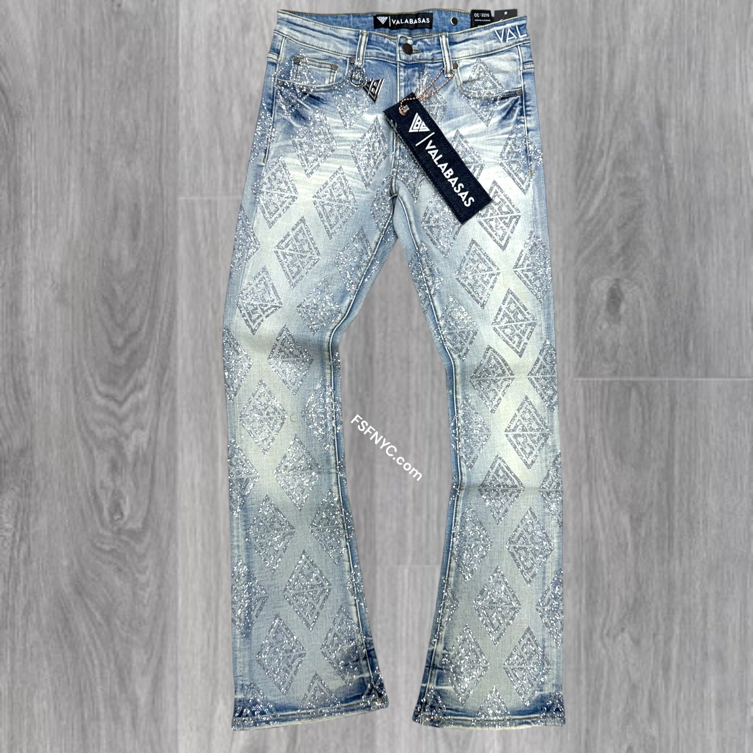 Valabasas - Glen SHOW Stacked Denim - Blue  - 1024