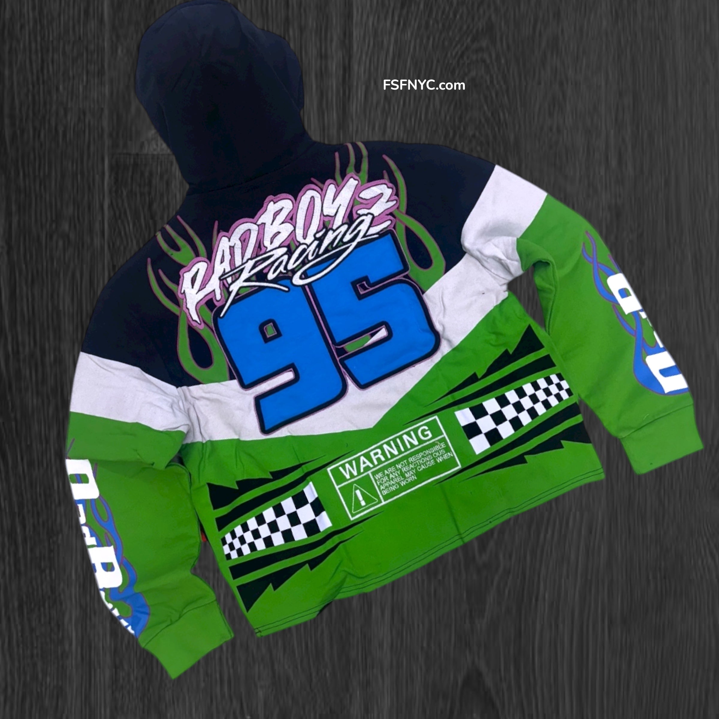 RADBOYZ - MOTOCROSS Heavyweight Hoodie - BLK - 108