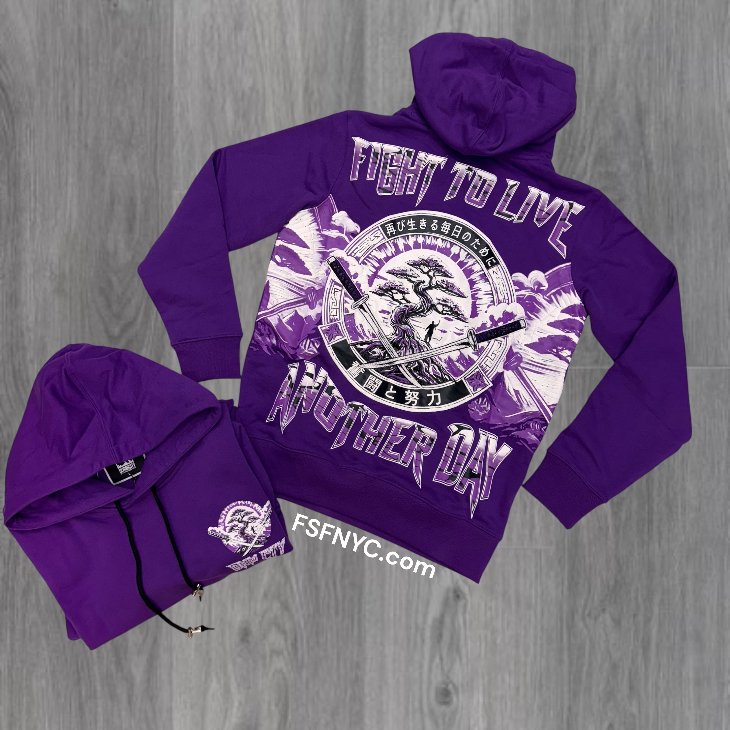 DMT - Hoodie - Purple - 2409
