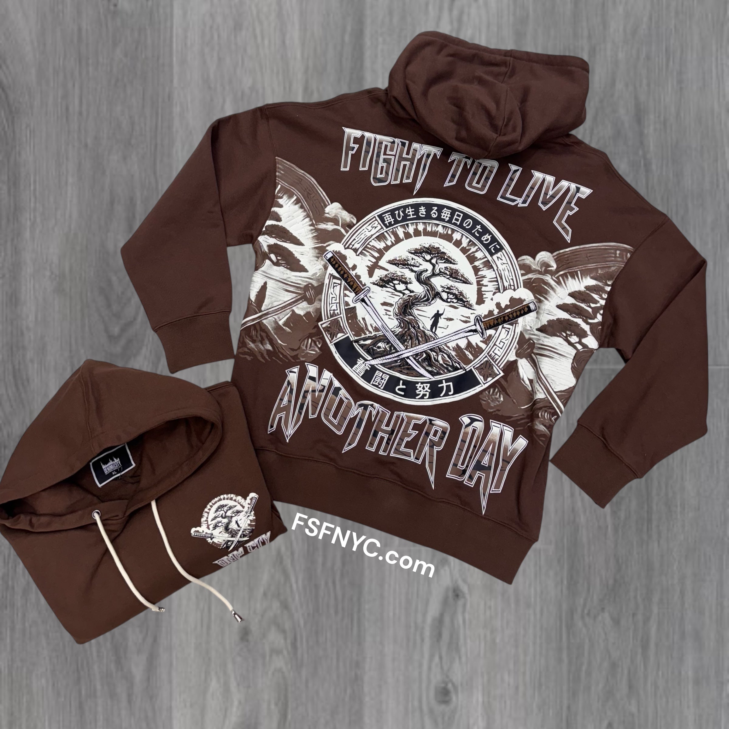 DMT - Hoodie - Brown - 2409