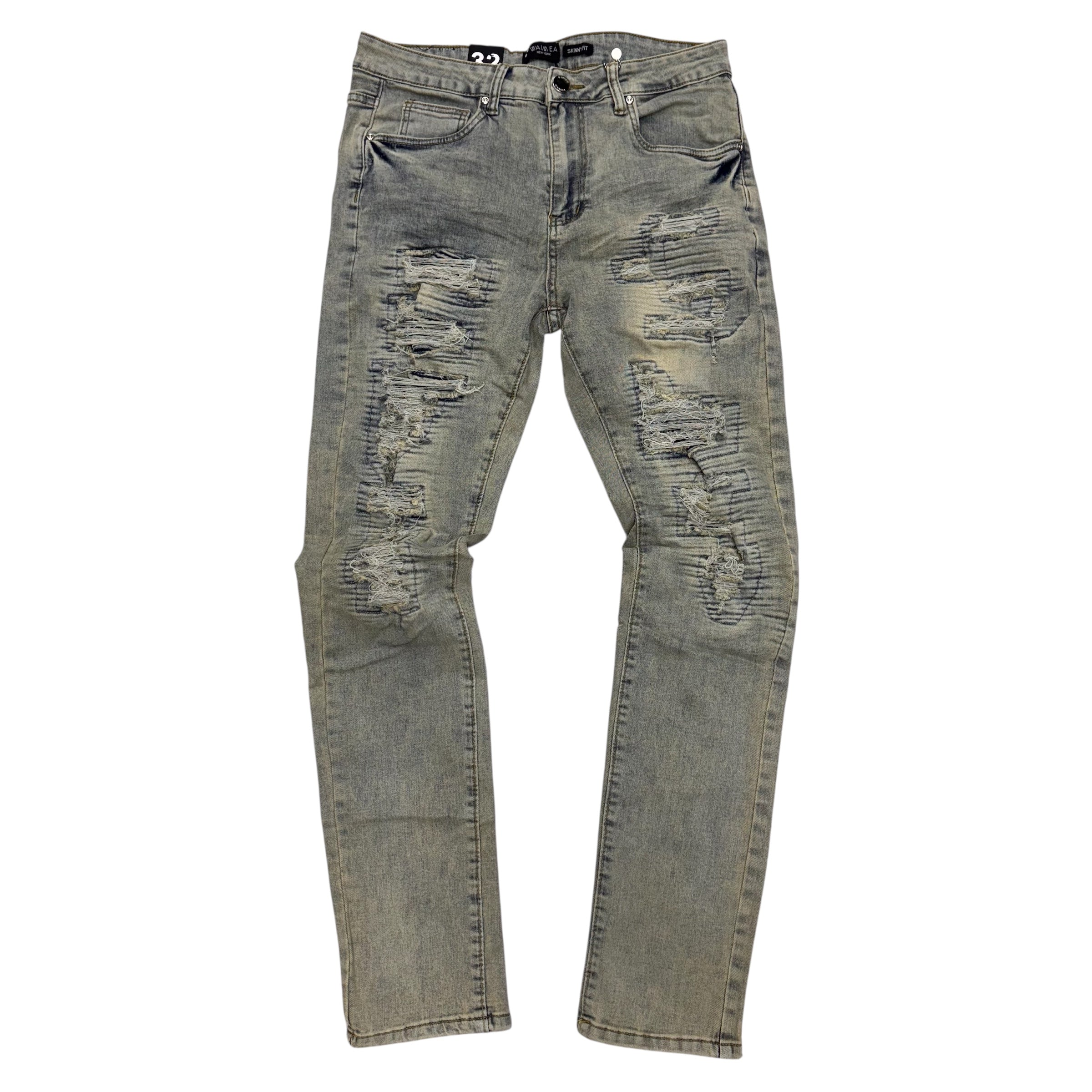 Waimea - Skinny Jeans - Dirty Vintage - M8497D